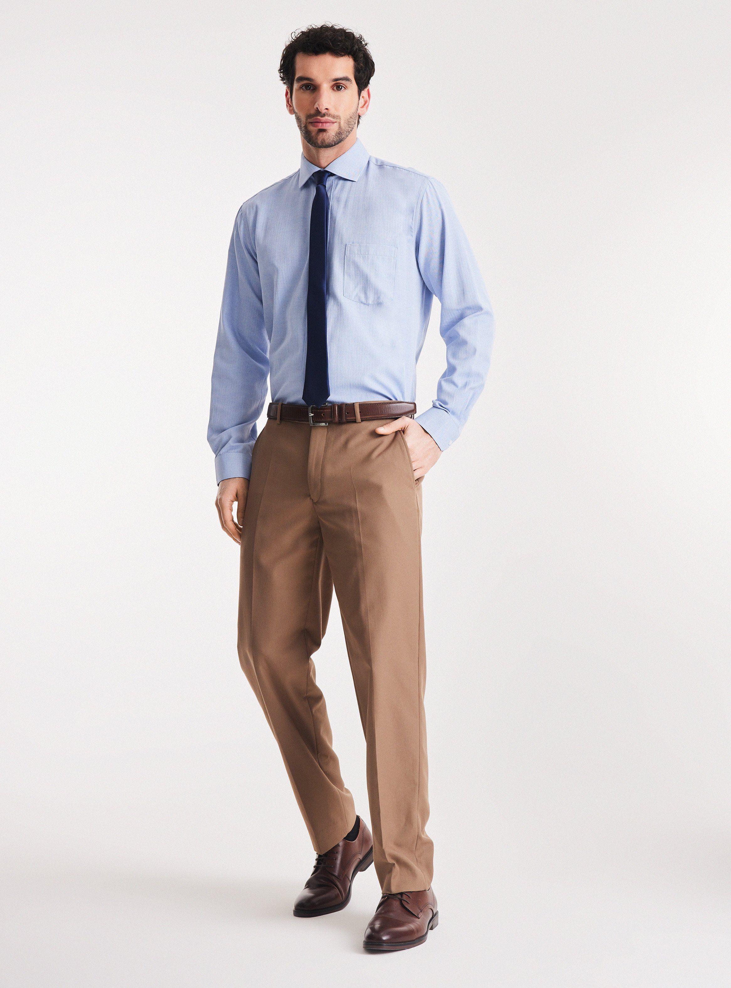 Camisa de Vestir Texturada Colores de Johnson Classic - Vista 5