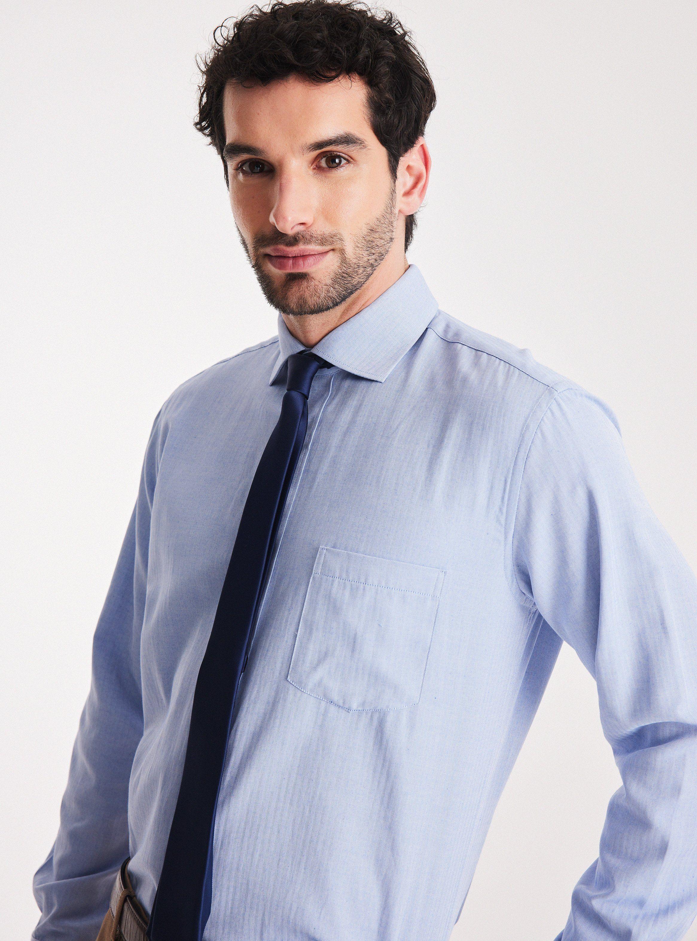 Camisa de Vestir Texturada Colores de Johnson Classic - Vista 3