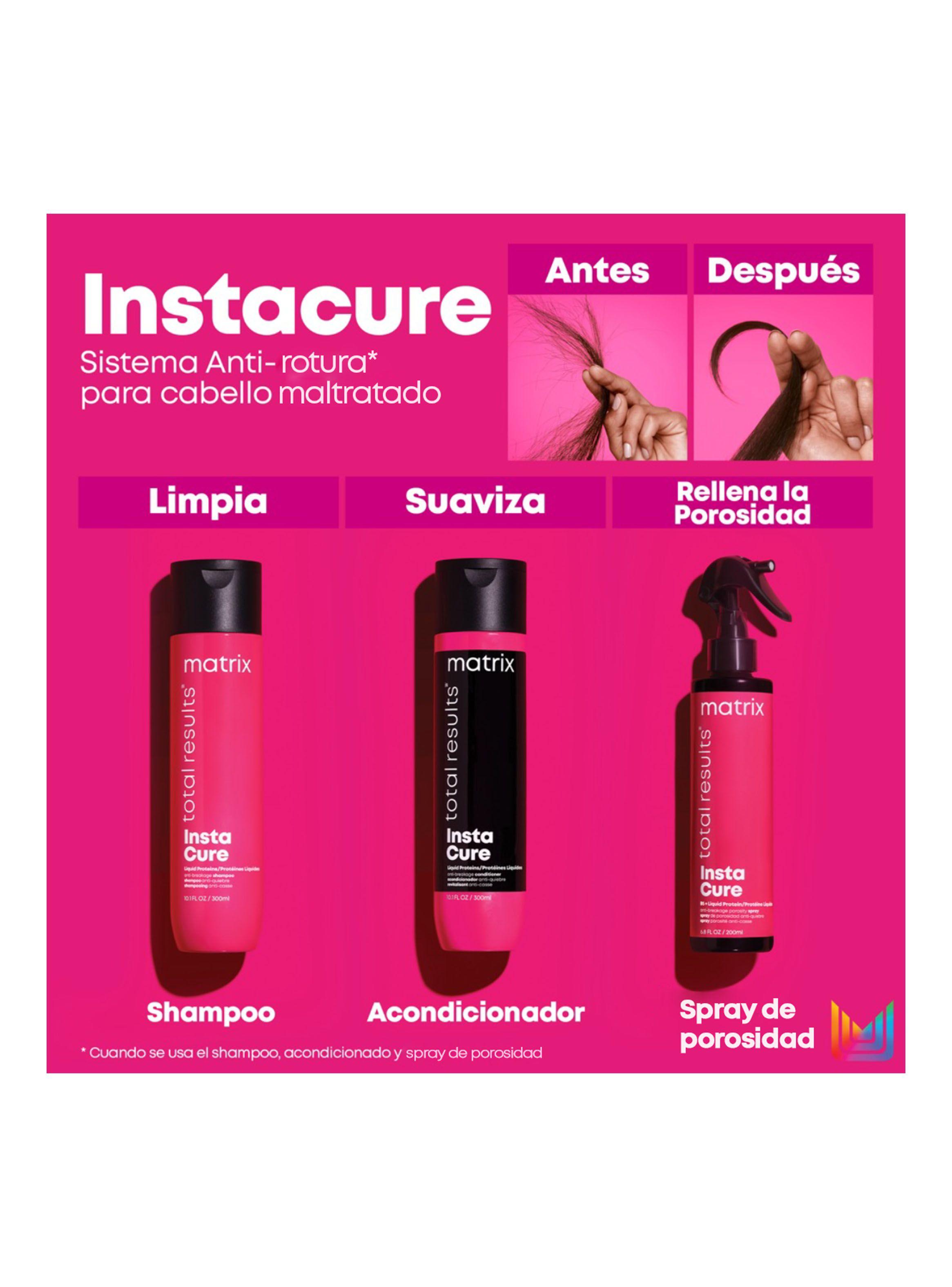 Shampoo Reparación Del Cabello Dañado Instacure 1000 ml Matrix-4