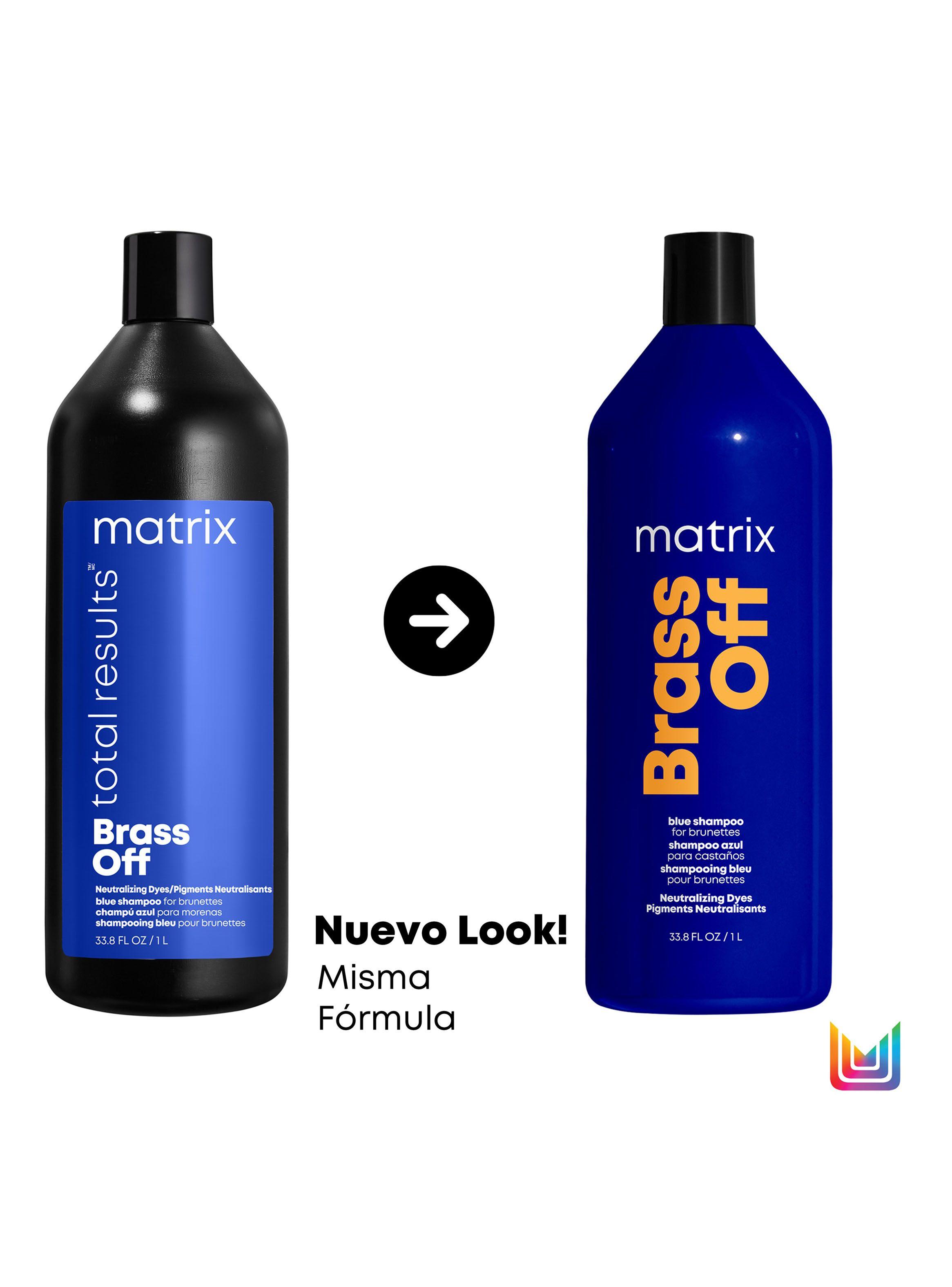 Shampoo Matizador Azul 1000 ml Brass Off Matrix-1