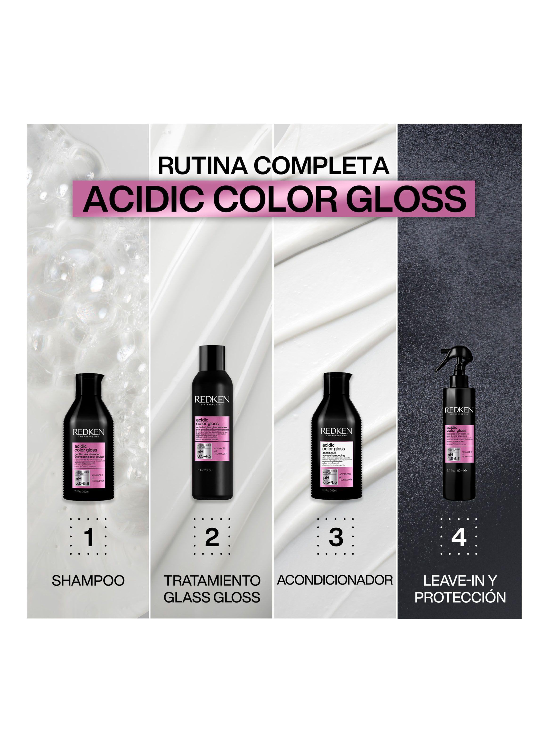 Tratamiento Brillo Intenso Acg Cabello con Color Acidic Color Gloss 237 ml-3