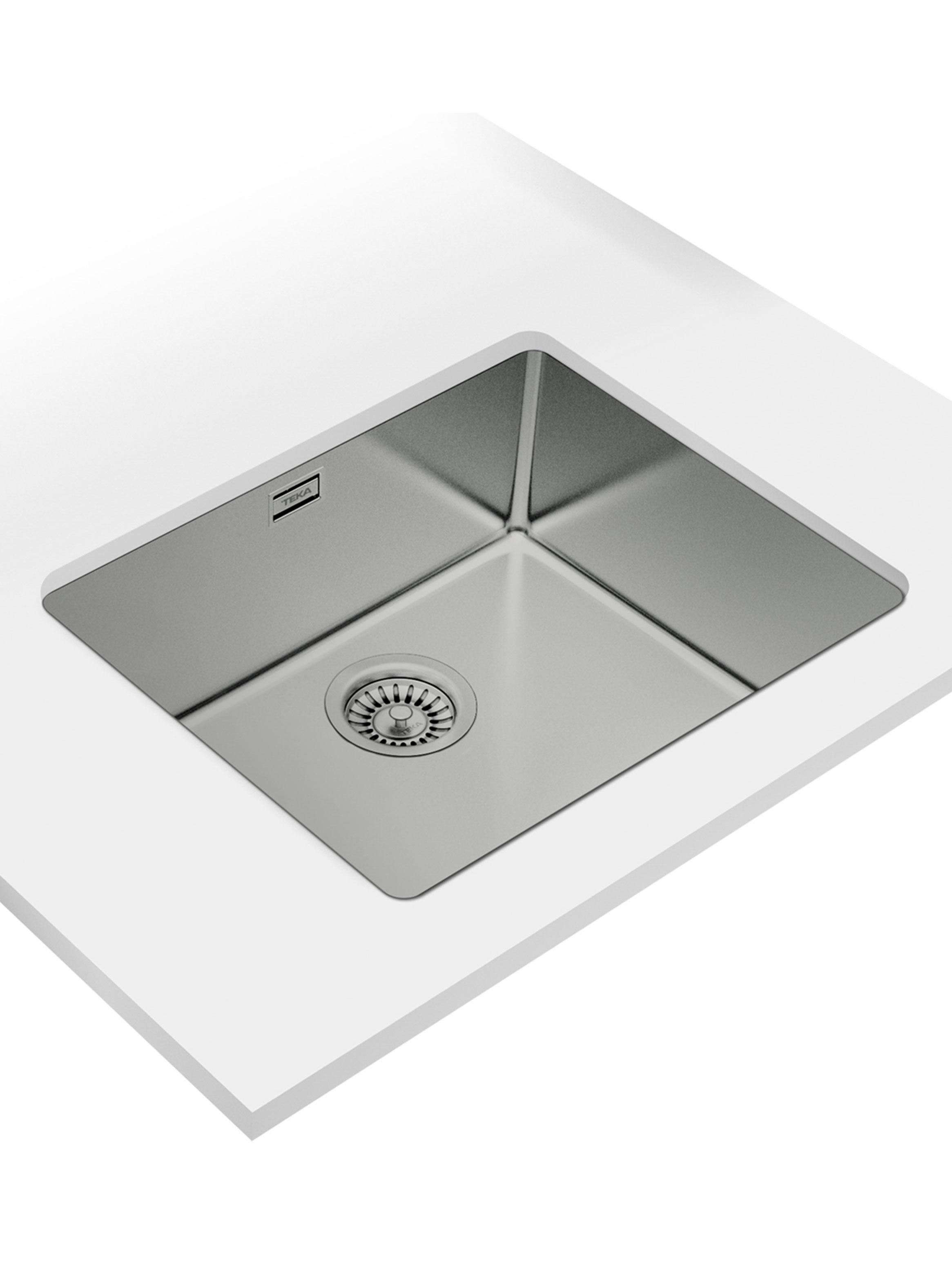 Lavaplatos Bajo Encimera Acero Inoxidable Be RS1550.40-3