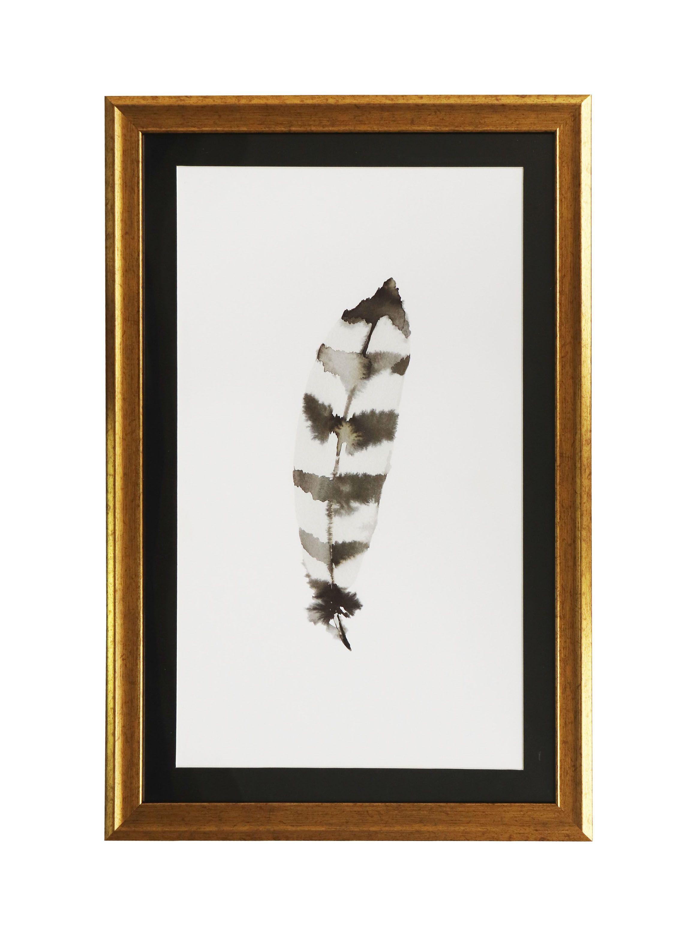 Cuadro Attimo Pluma Rayas 60 x 40 cm Attimo-0