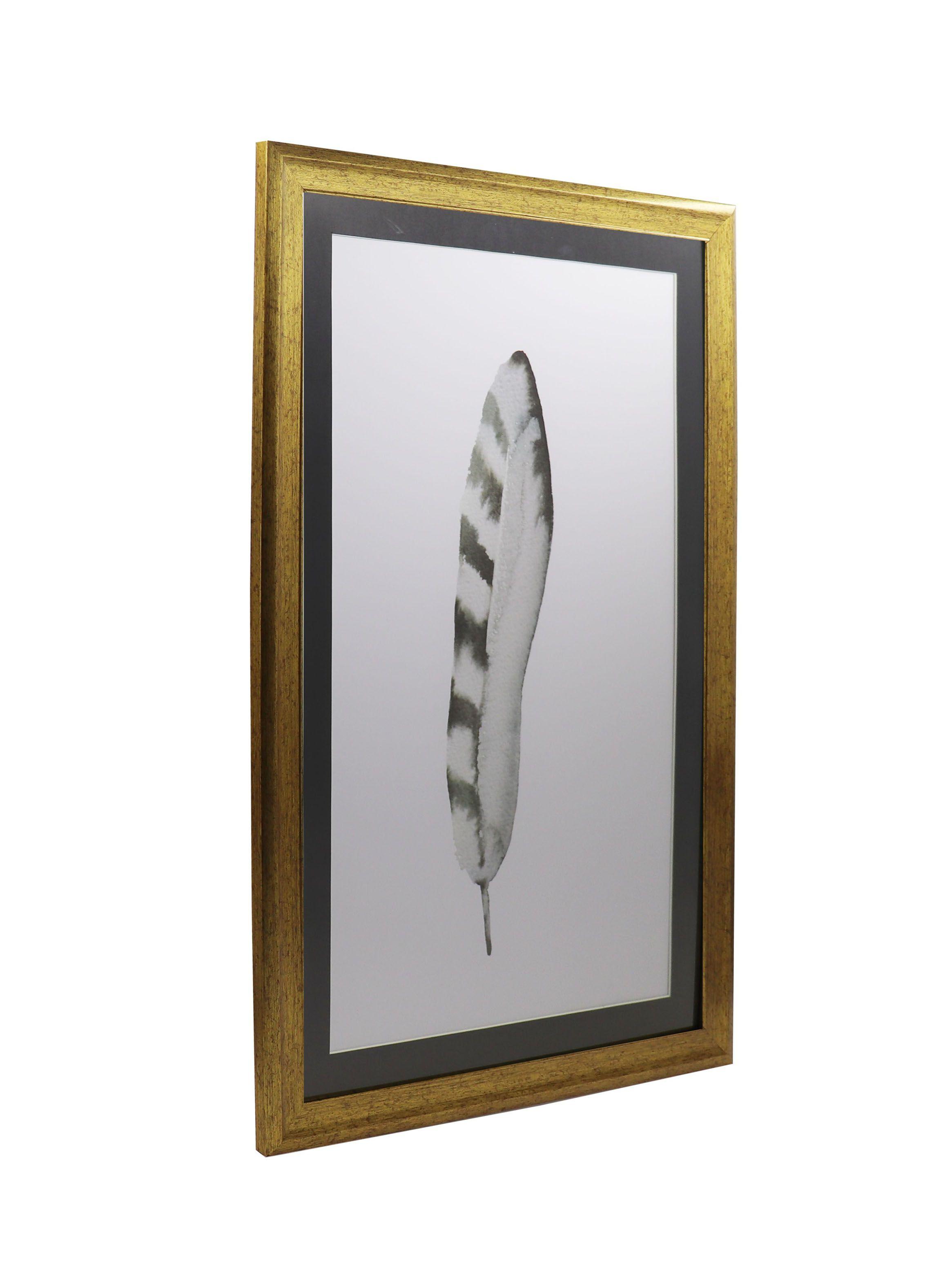 Cuadro Pluma Media Raya 40 x 60 cm-2
