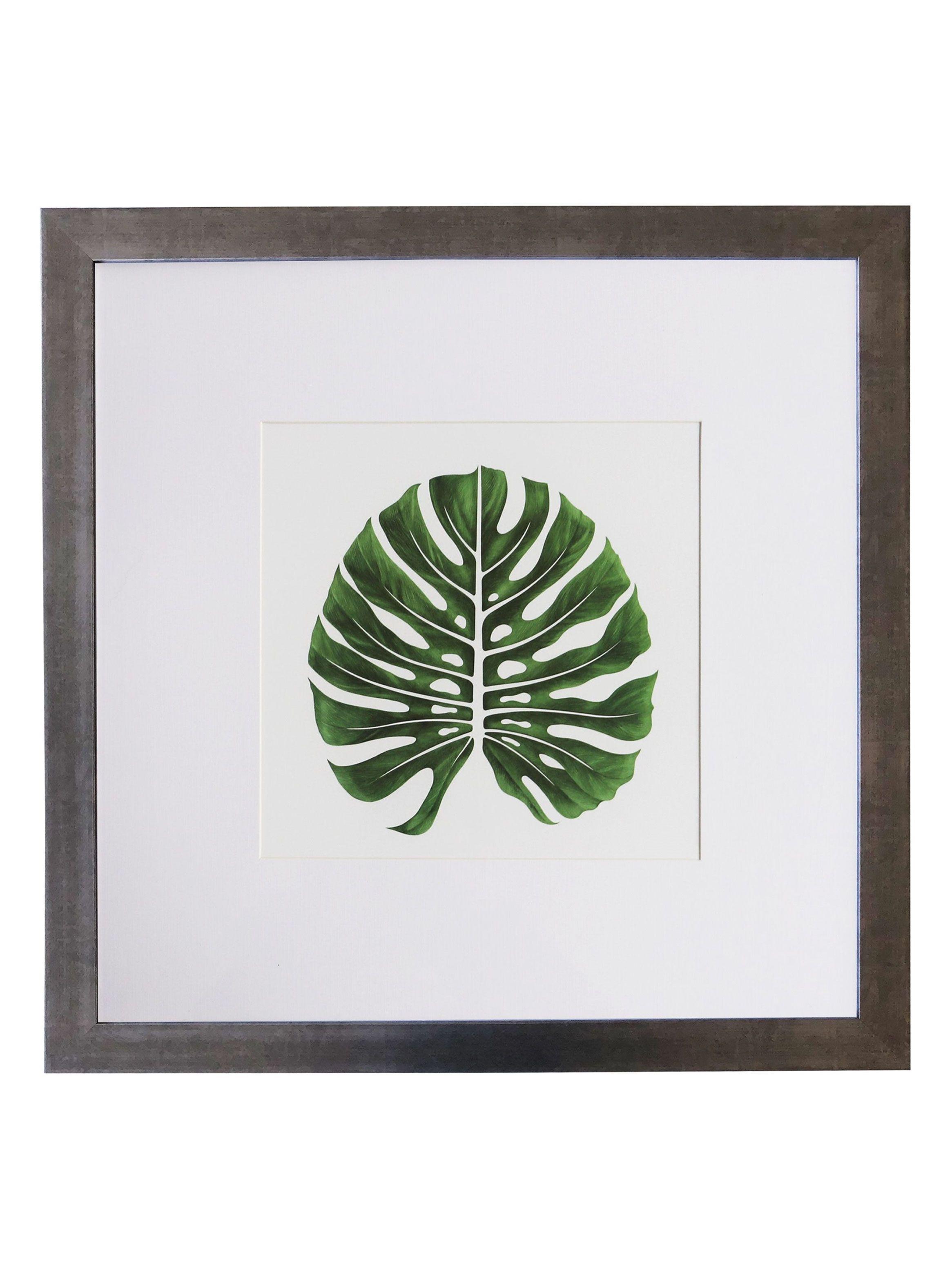 Cuadro Attimo Una Hoja 50 x 50 cm-0