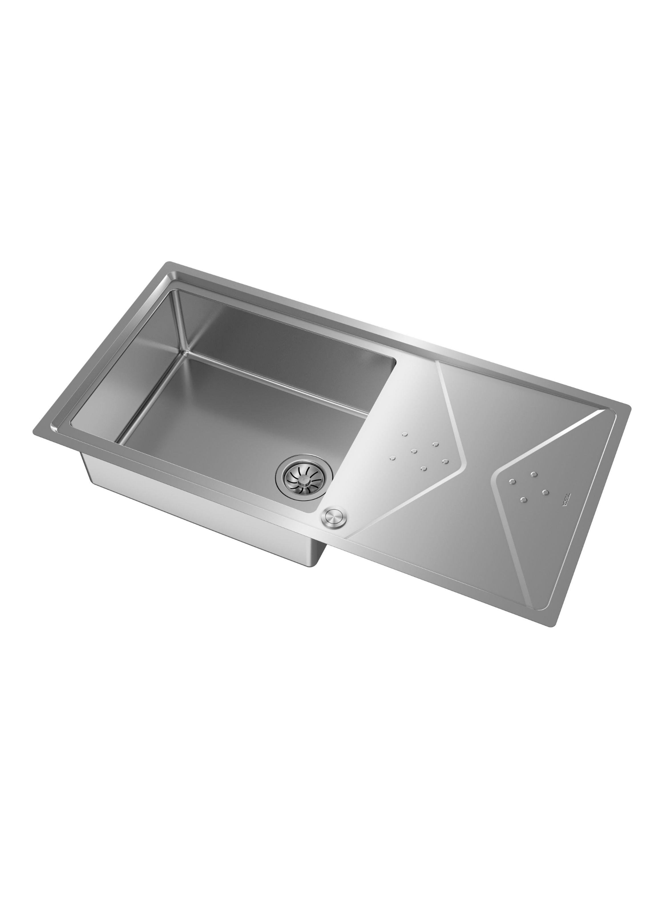 Lavaplatos Empotrado Inox Brooklyn 60MXP 1C1E Plus-2