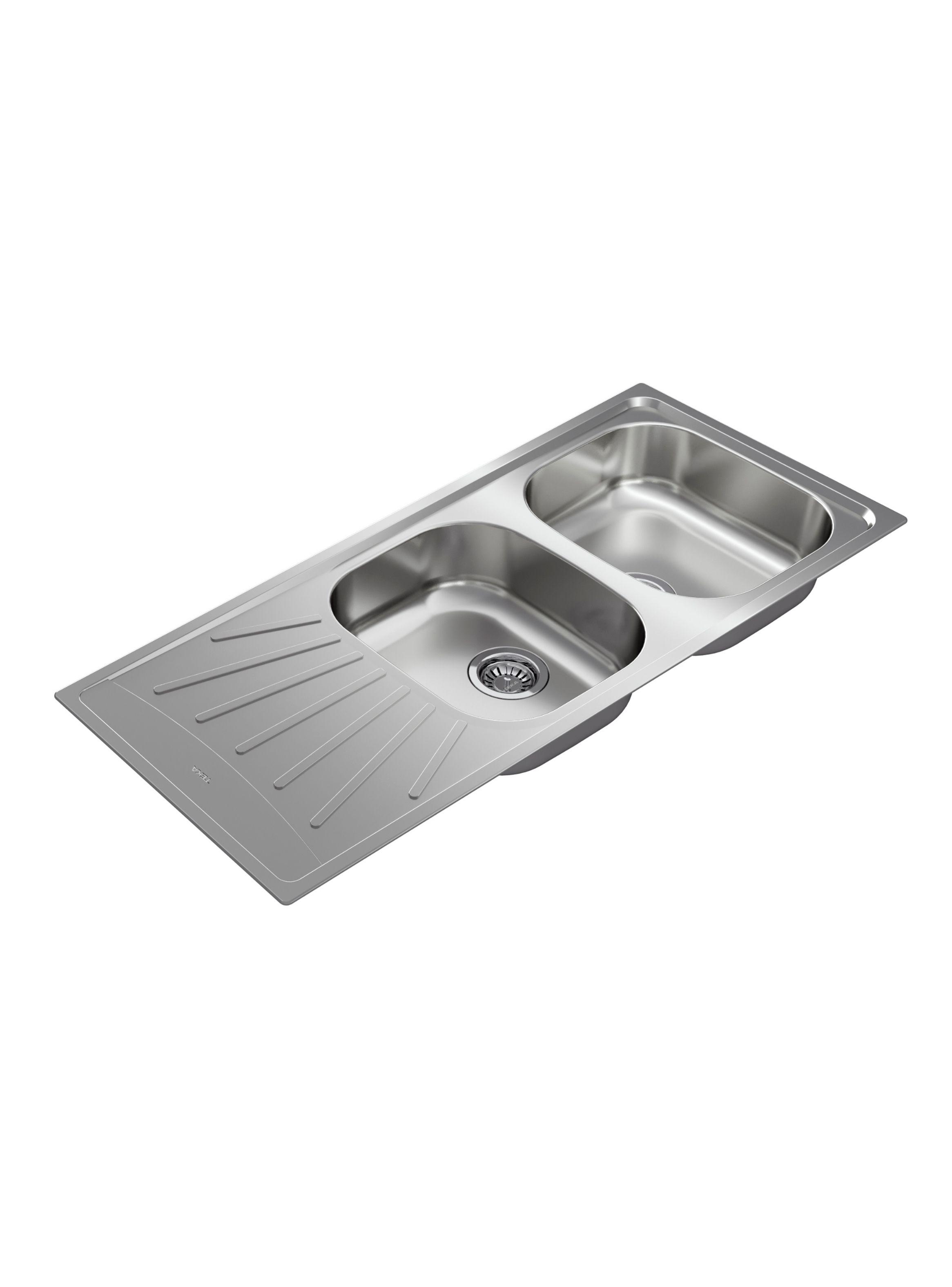 Lavaplatos Empotrado Inox Starbright 80 E-XP 2C 1E-2