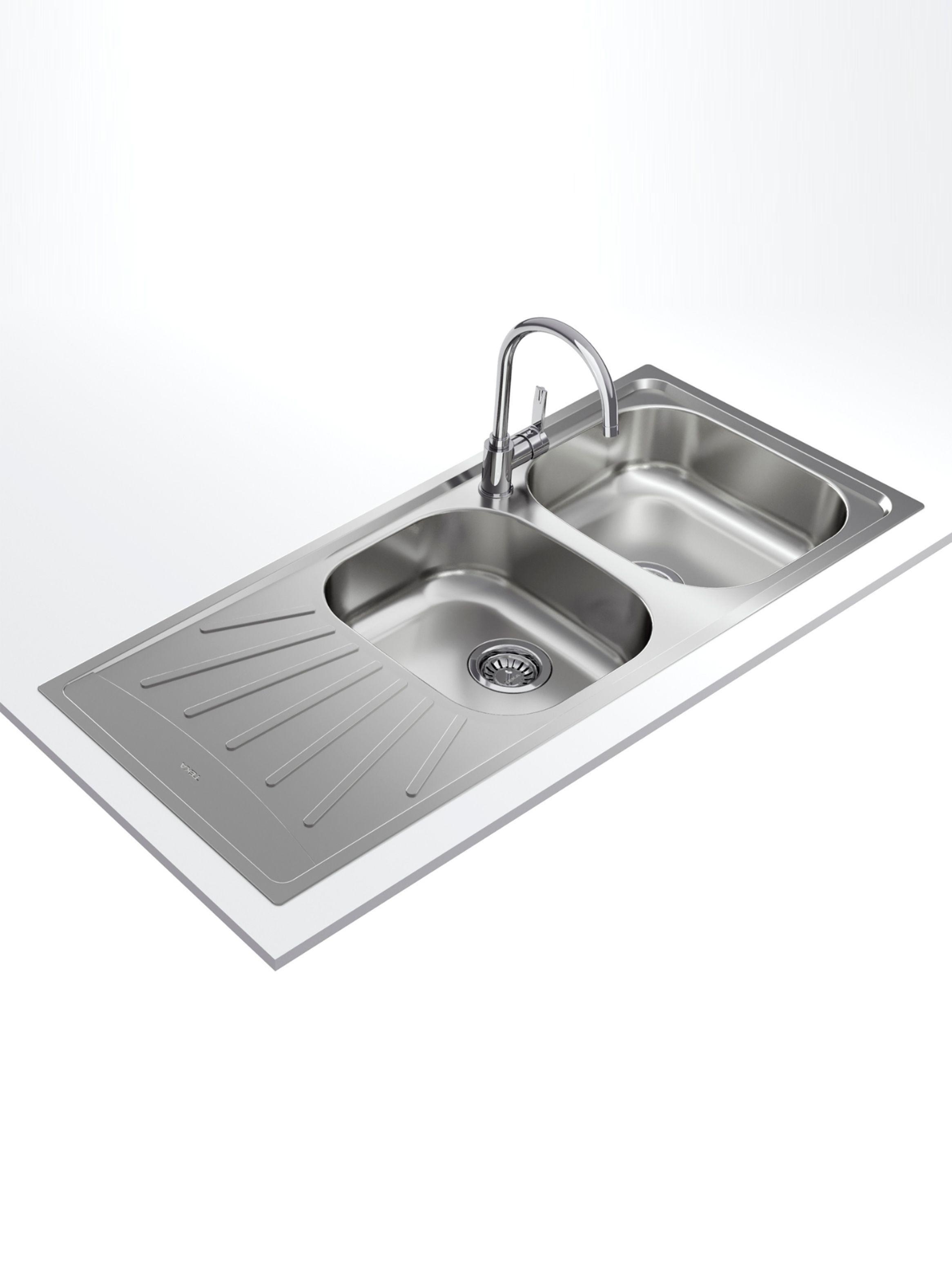 Lavaplatos Empotrado Inox Starbright 80 E-XP 2C 1E-5