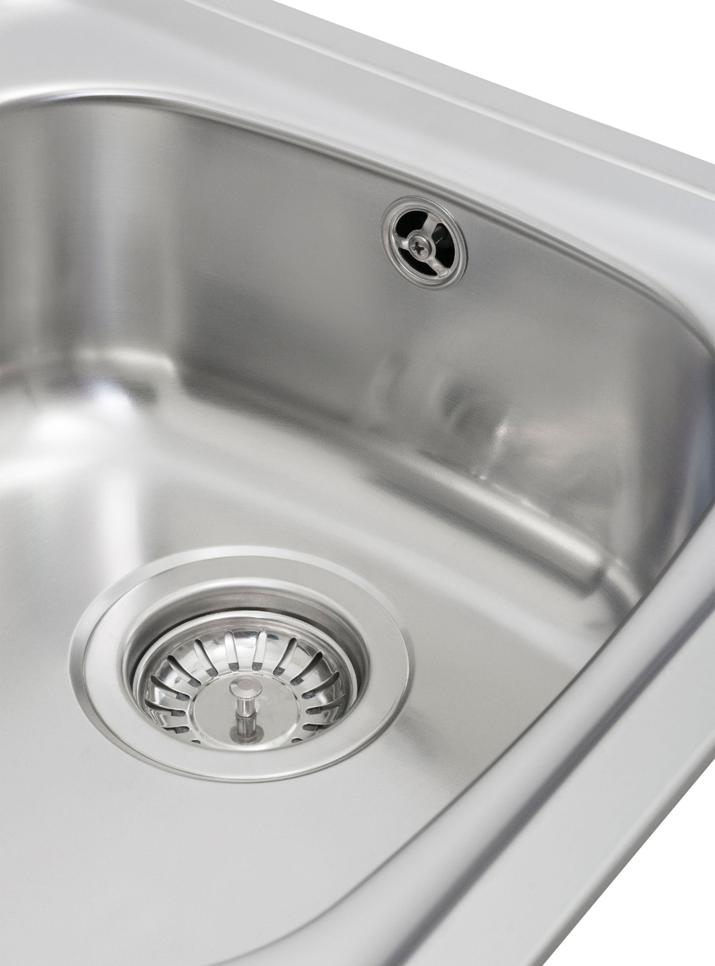 Lavaplatos Empotrado Inoxidable 800.440 1C 1E Reversible-3