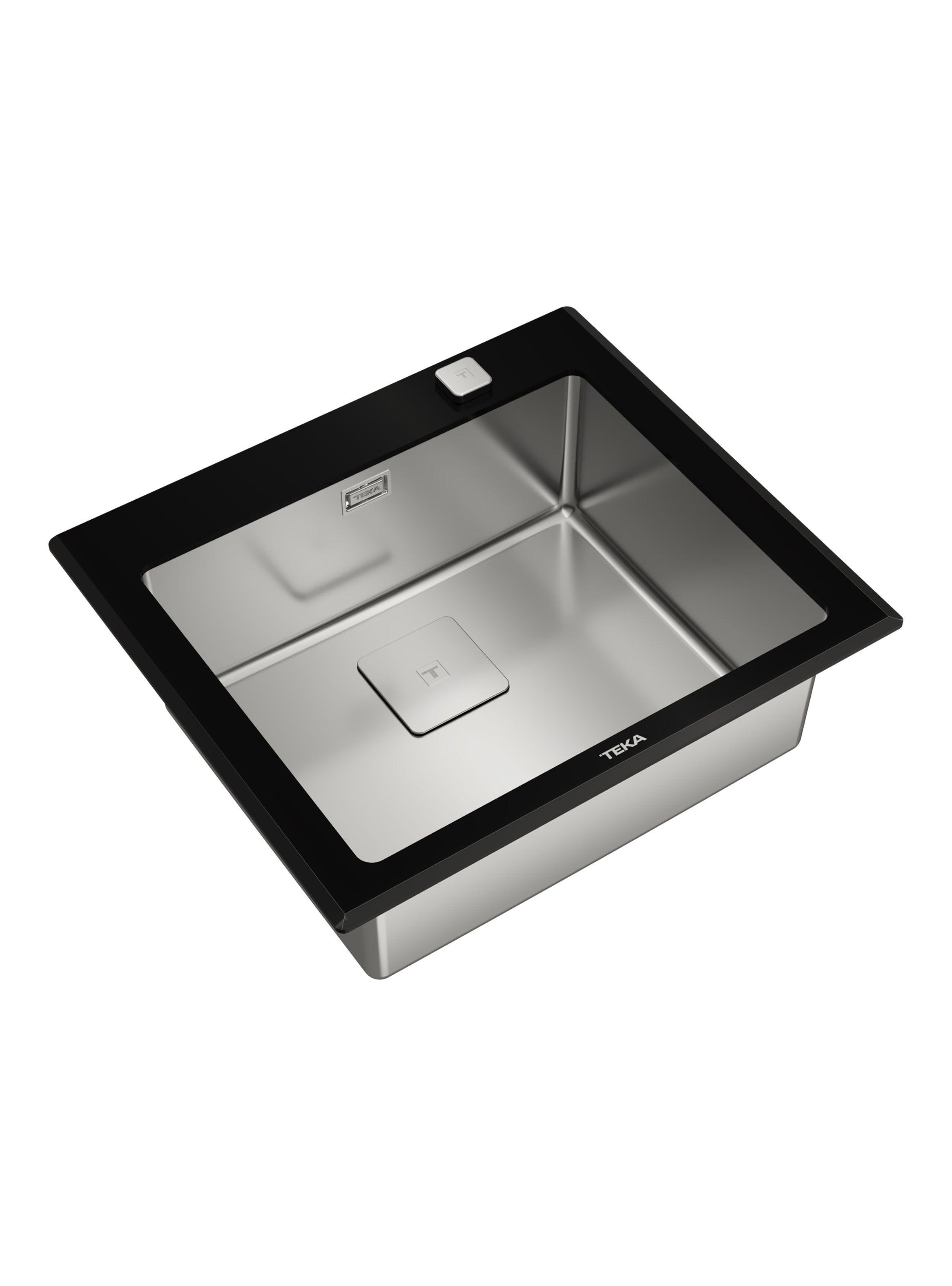 Lavaplatos Empotrado Diamond RS15 1C Black-2
