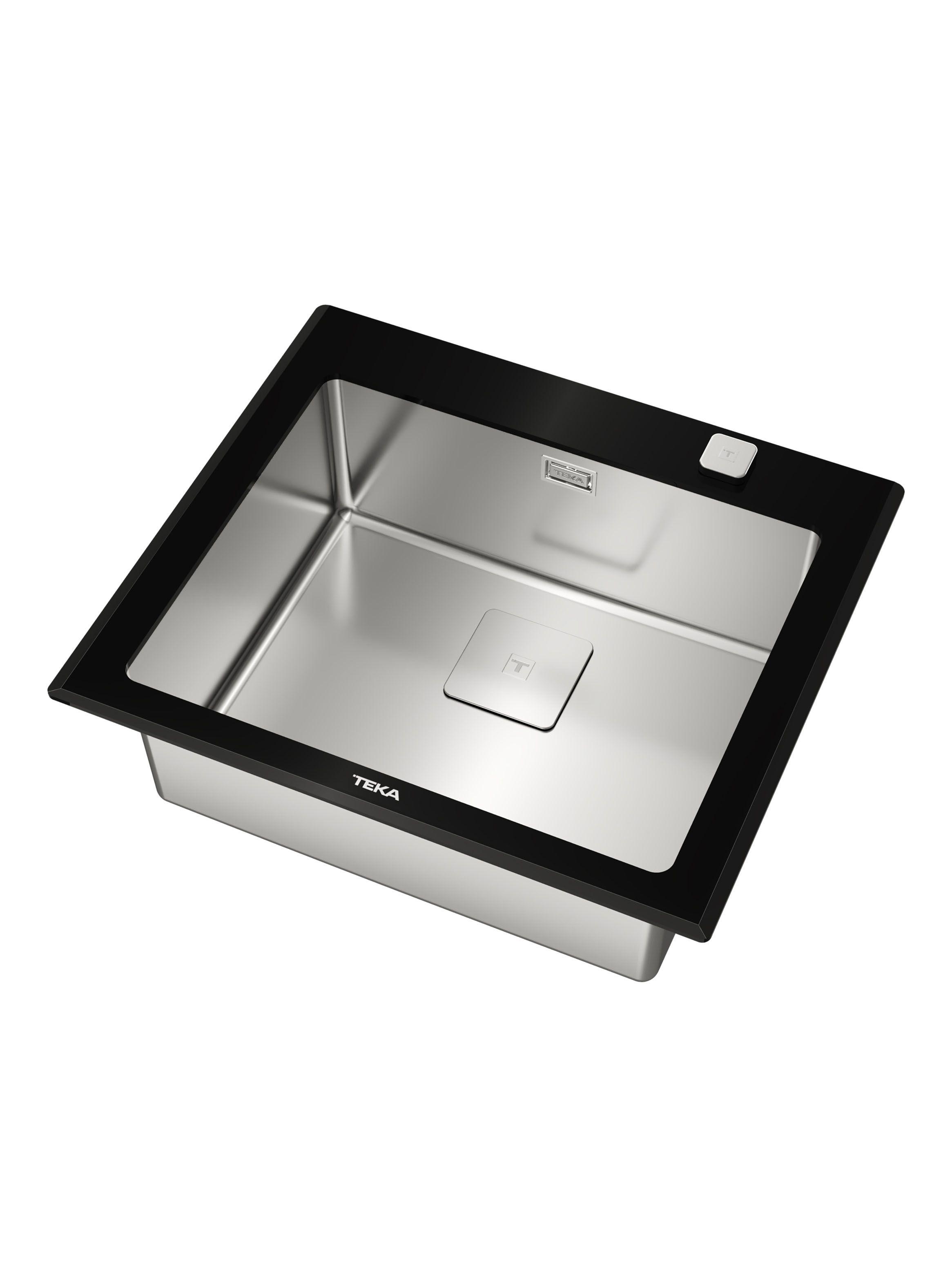 Lavaplatos Empotrado Diamond RS15 1C Black-3