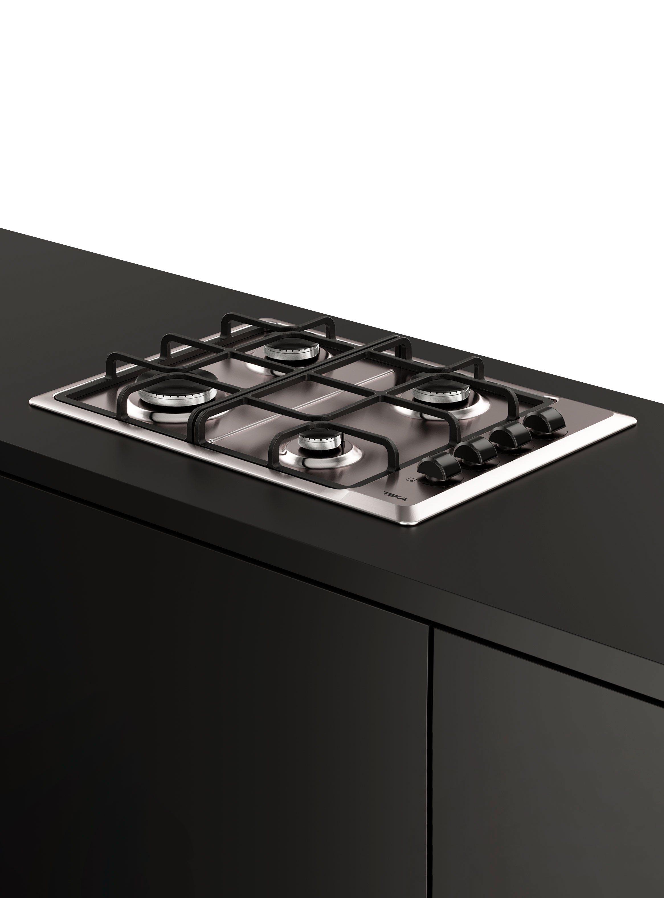 Kit Empotrable Horno Eléctrico HBB510BK + Encimera Gas HLX540 BUT + Campana GFH 55 Inox-4