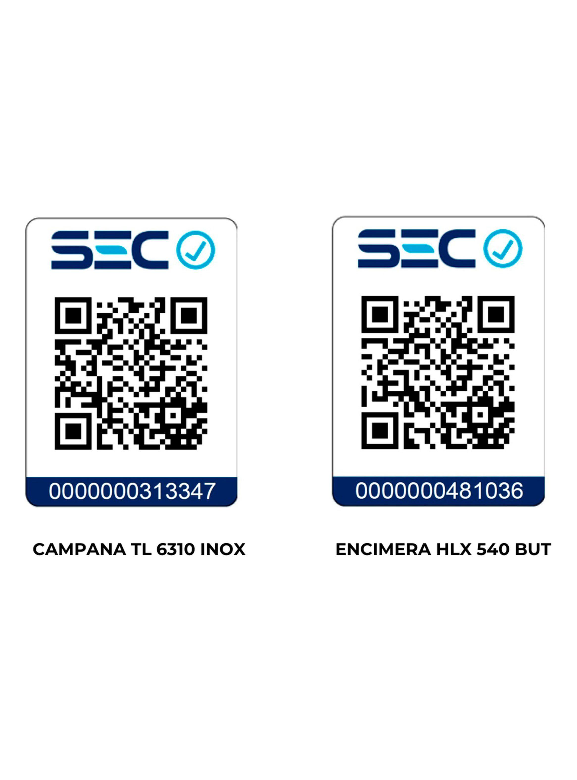 Kit Empotrable Encimera Gas HLX540 BUT + Campana TL 6310 INOX-6