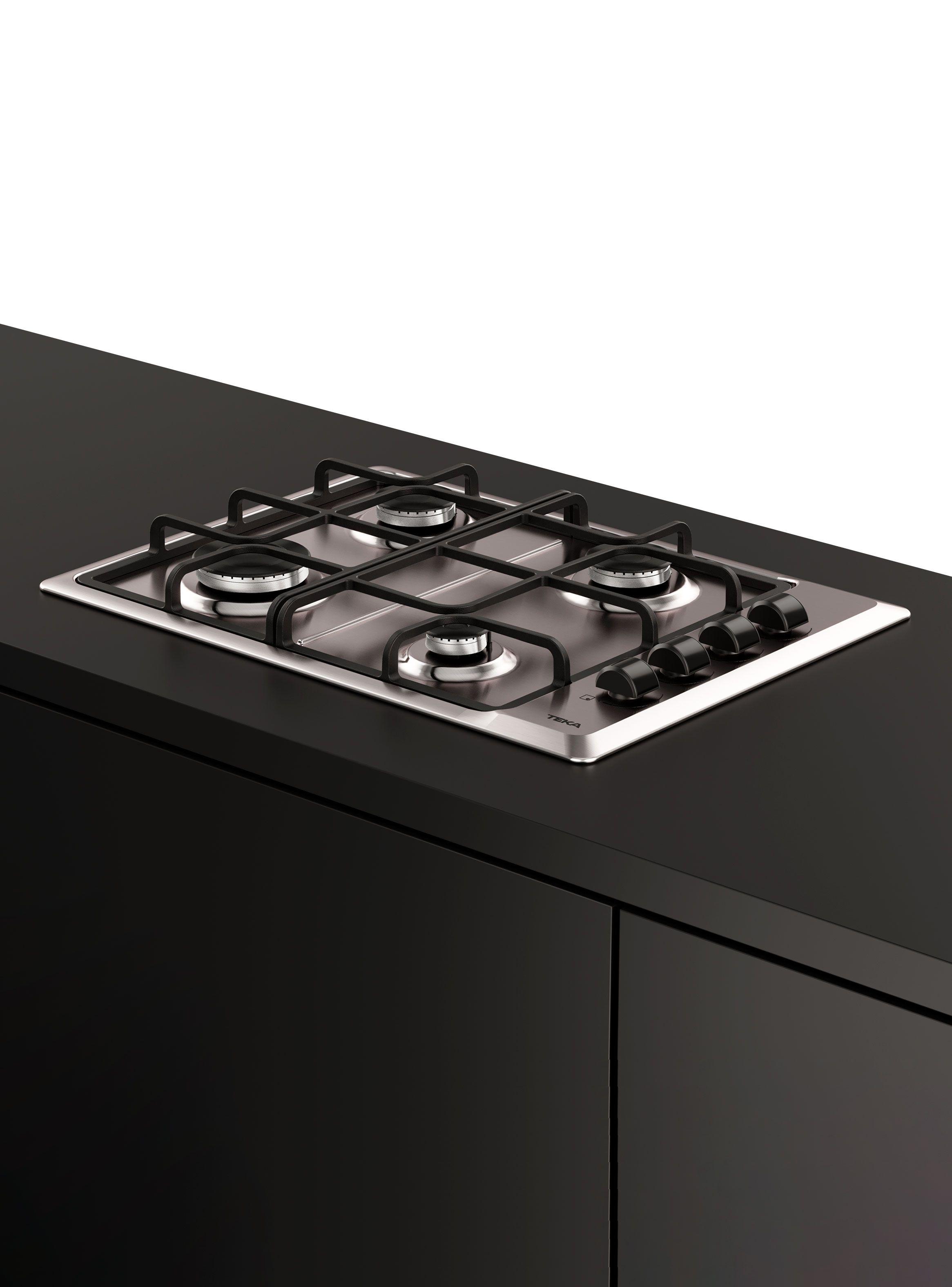 Kit Empotrable Horno Eléctrico HBB510 BK Negro + Encimera Gas HLX540 BUT-4