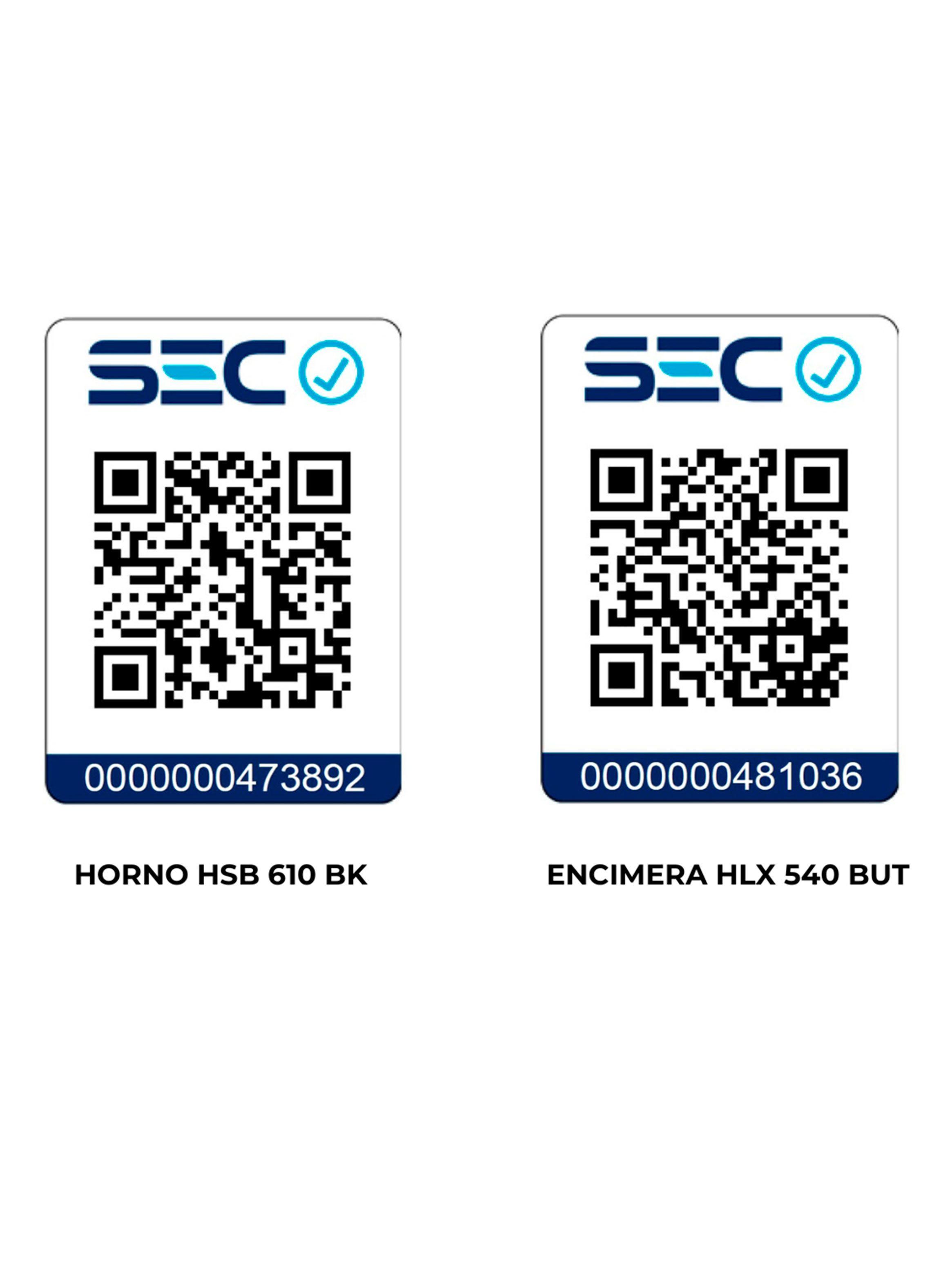 Kit Horno Empotrable HSB-610 BK Negro + Encimera HLX-540 BUT-6