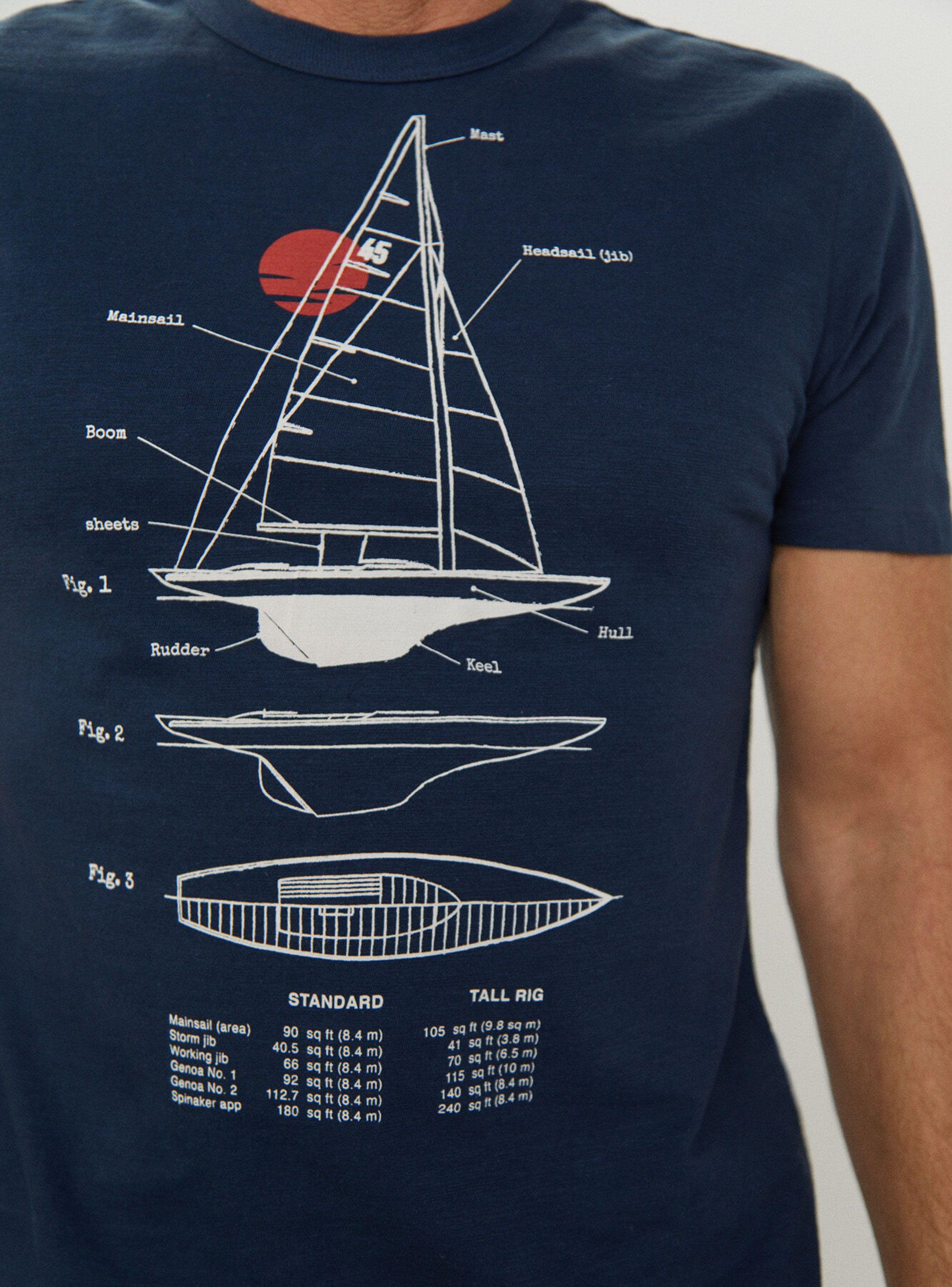 Polera Estampado Velero-3