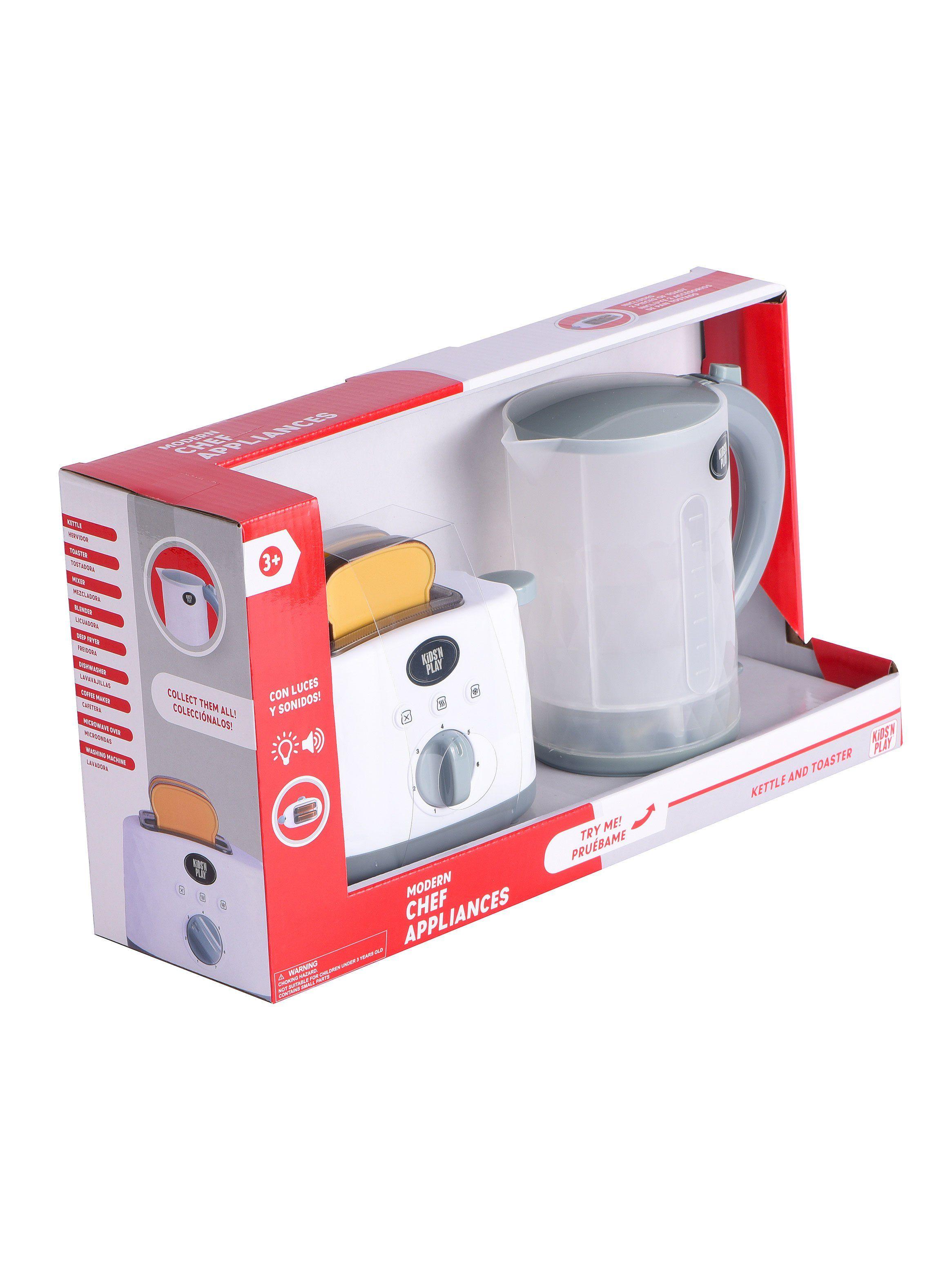 Juguete Mini Hogar Set Tetera y Tostador-2
