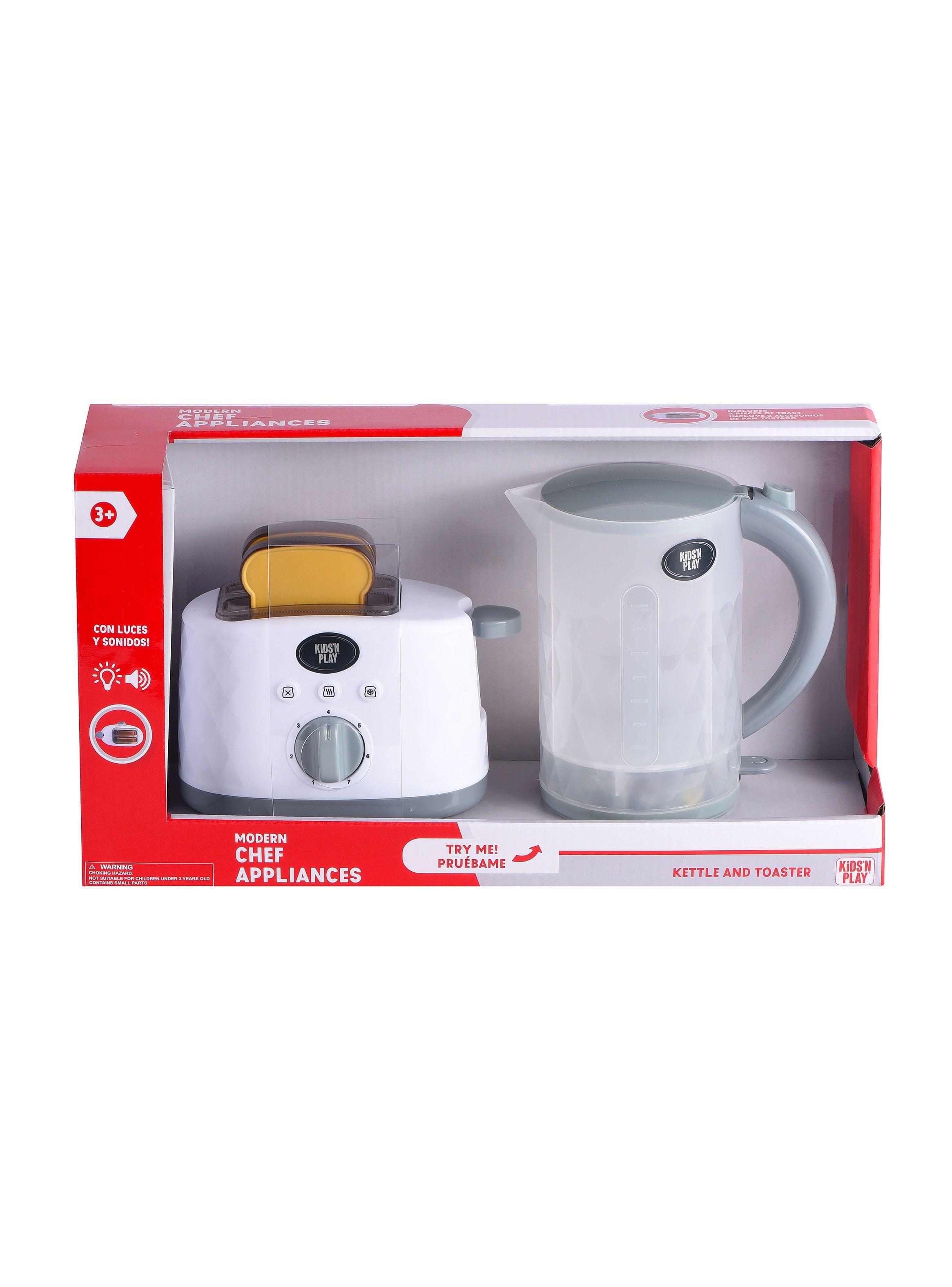 Juguete Mini Hogar Set Tetera y Tostador-0