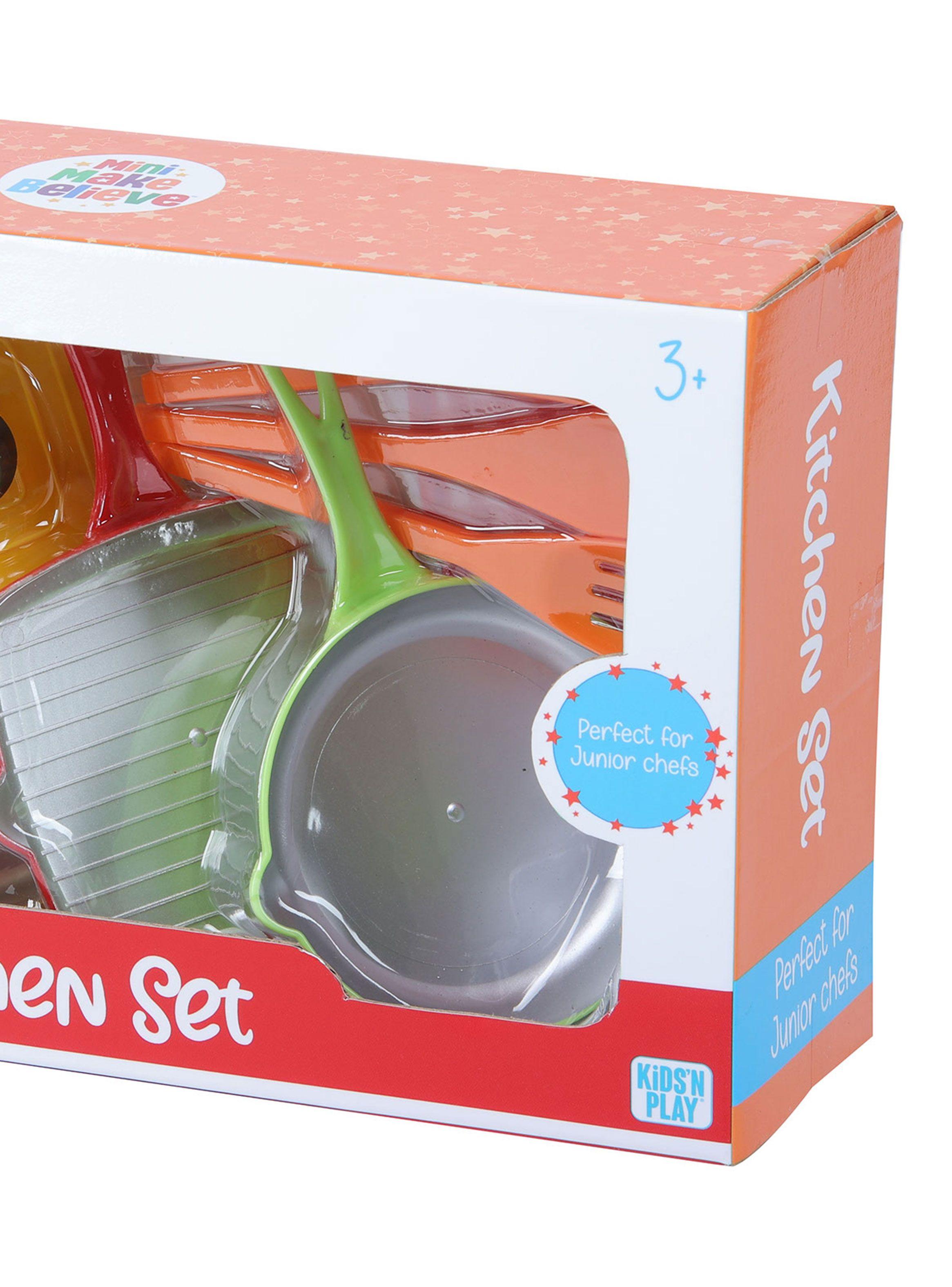 Juguete Mini Hogar Set De Cocina 9 Piezas-1