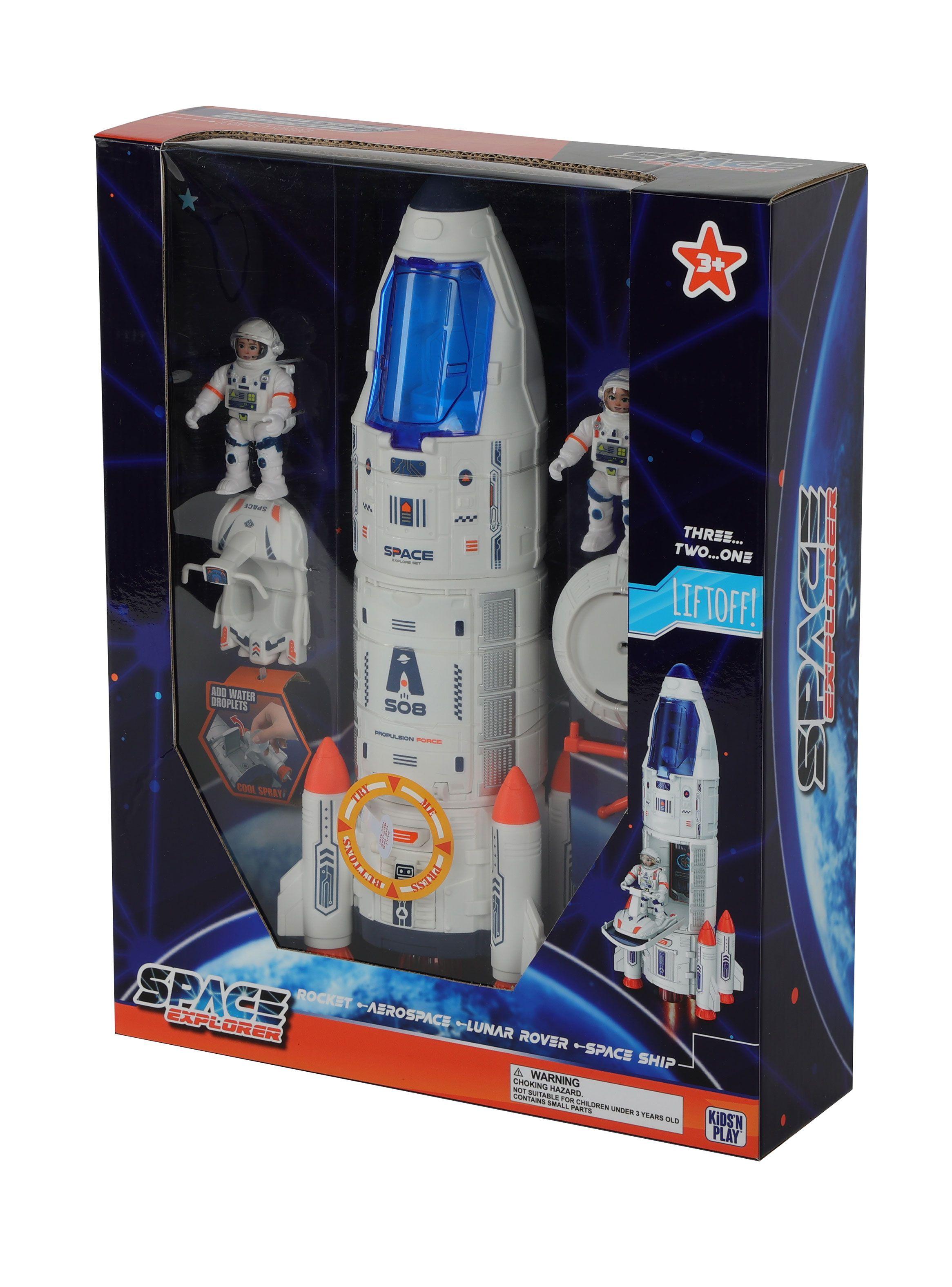 Juego Estación Espacial con Aeronave 6 Piezas-1