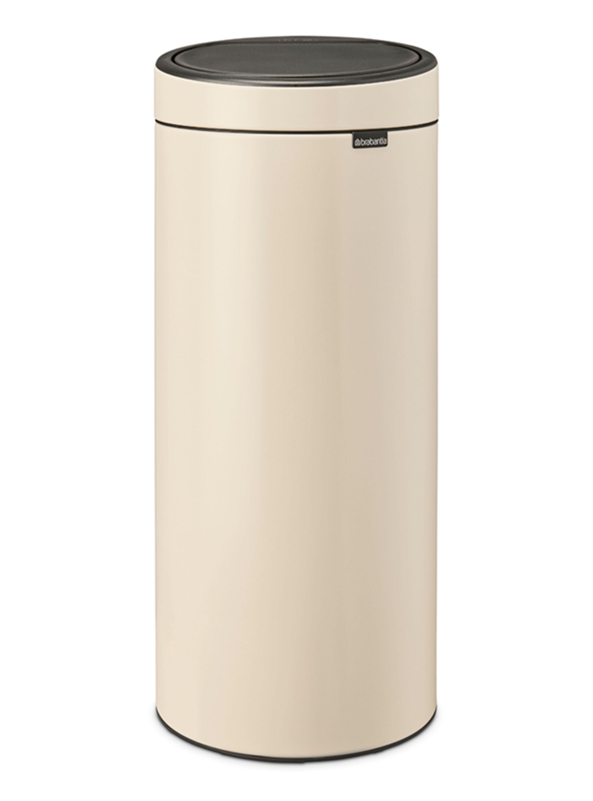 Basurero Touch New 30 Litros Acero-0