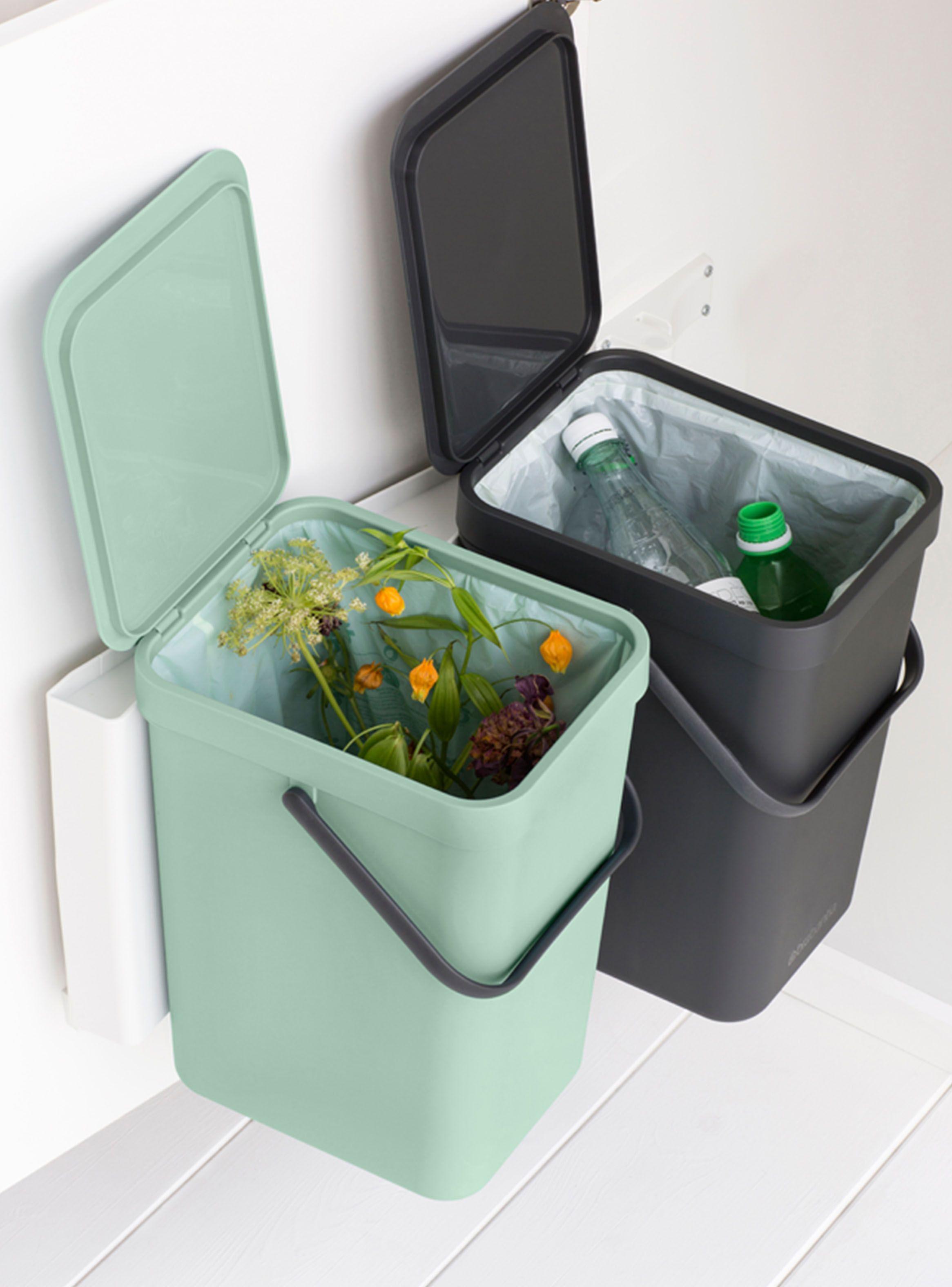 Basurero Sort & Go Built in 2 x 16 Litros Plástico-3