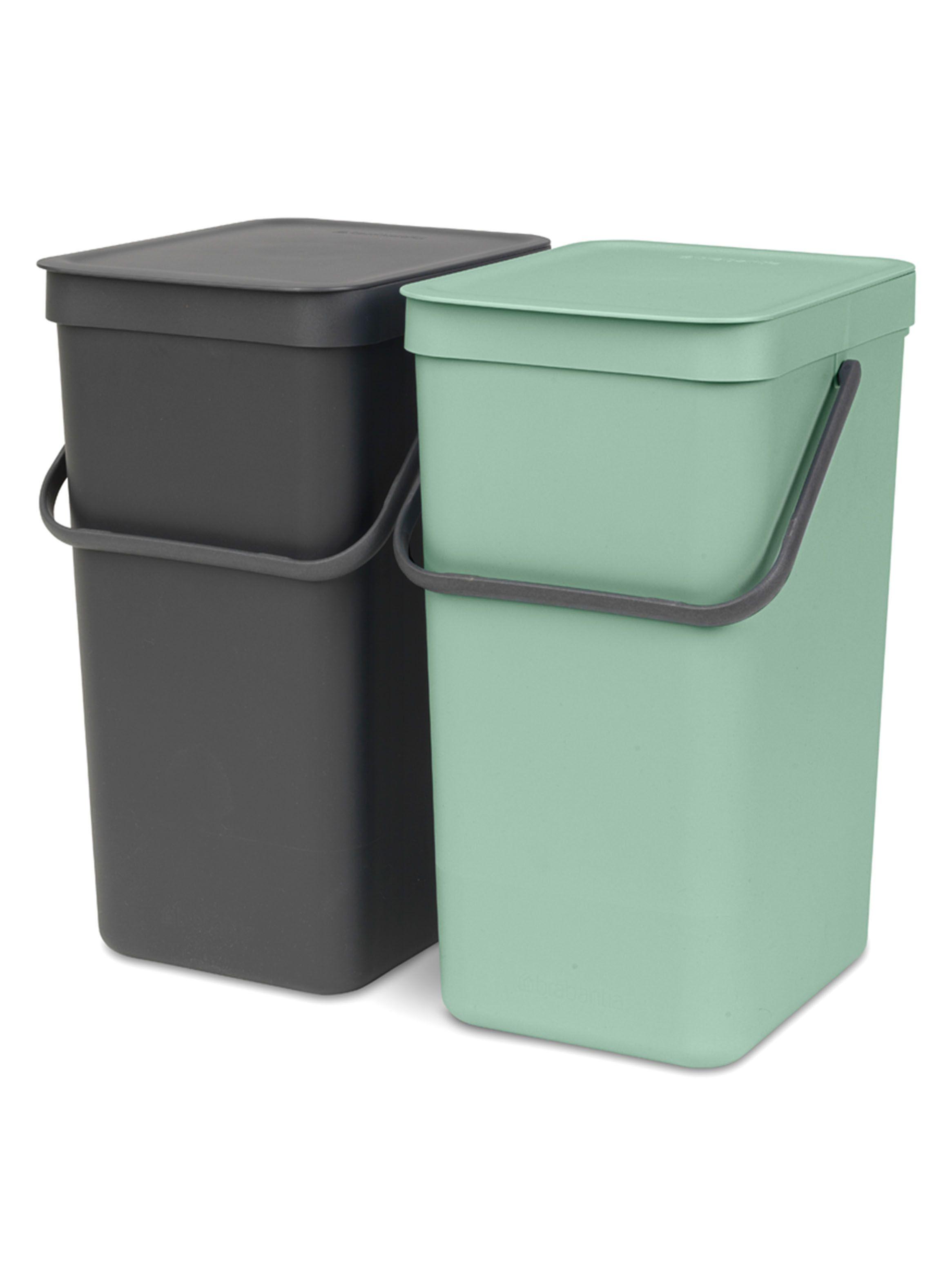 Basurero Sort & Go Built in 2 x 16 Litros Plástico-0