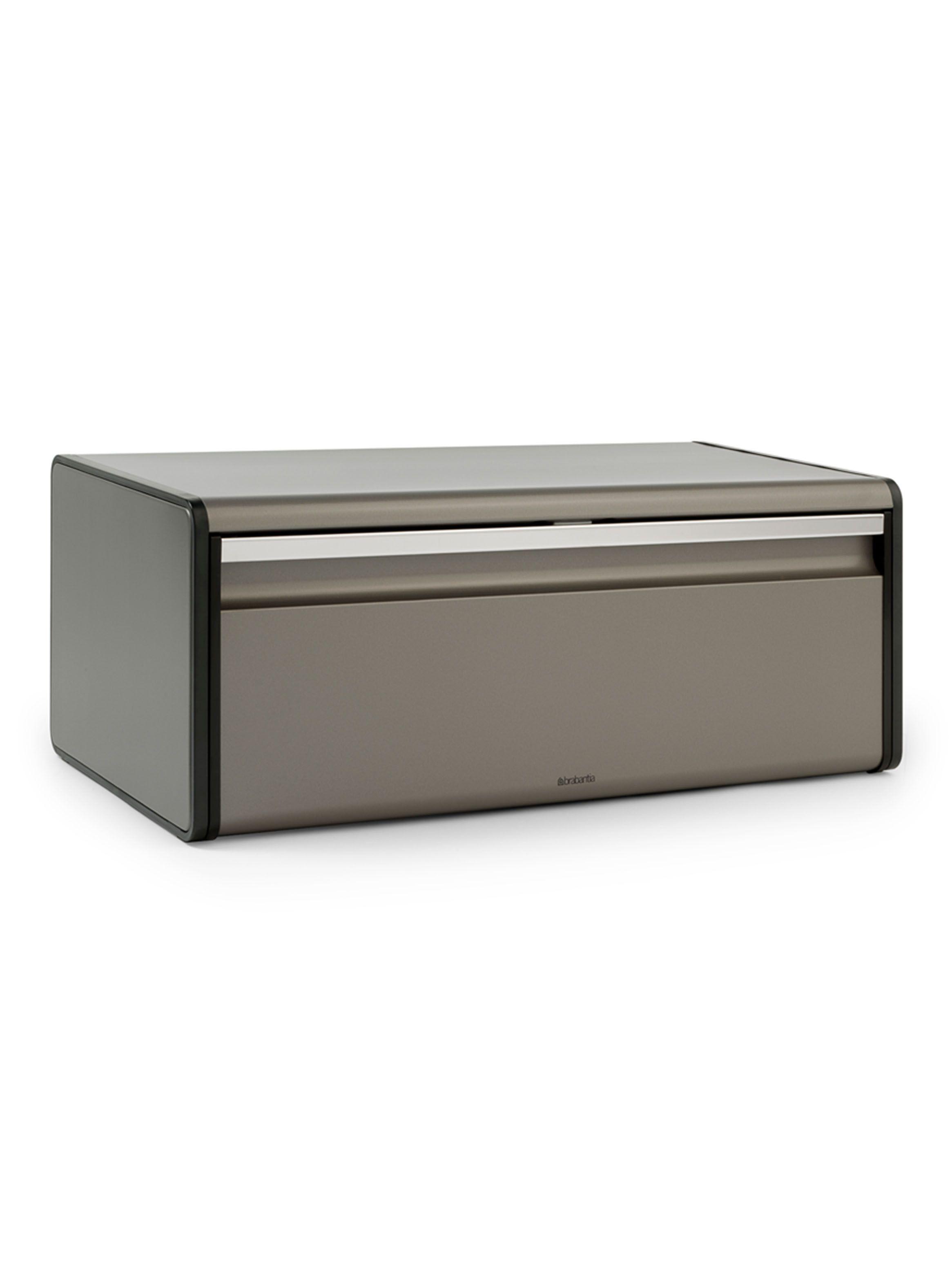 Panera de Tapa Abatible Acero Plateado-1