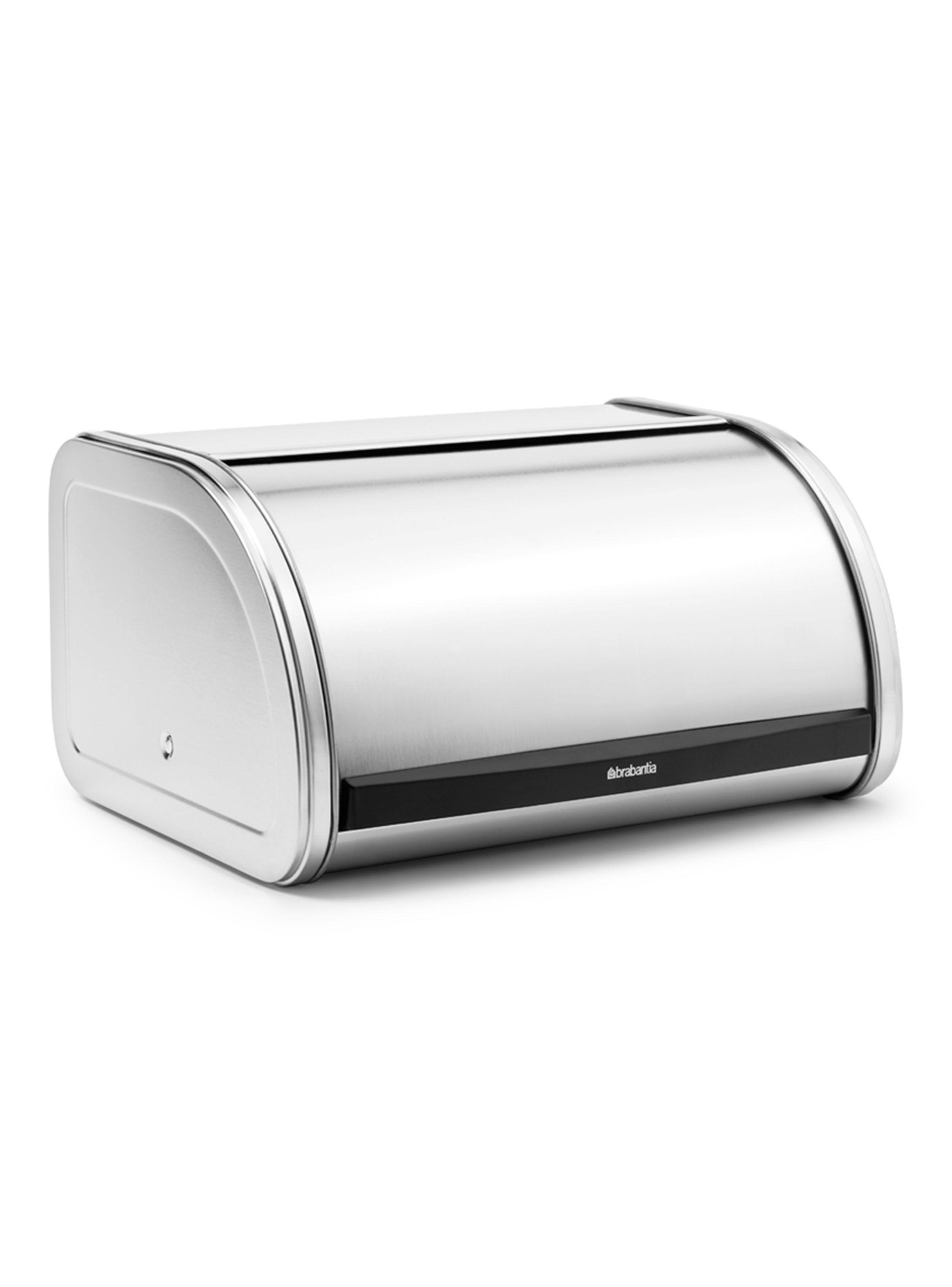 Panera de Tapa deslizante Mediana Acero Plateado-1