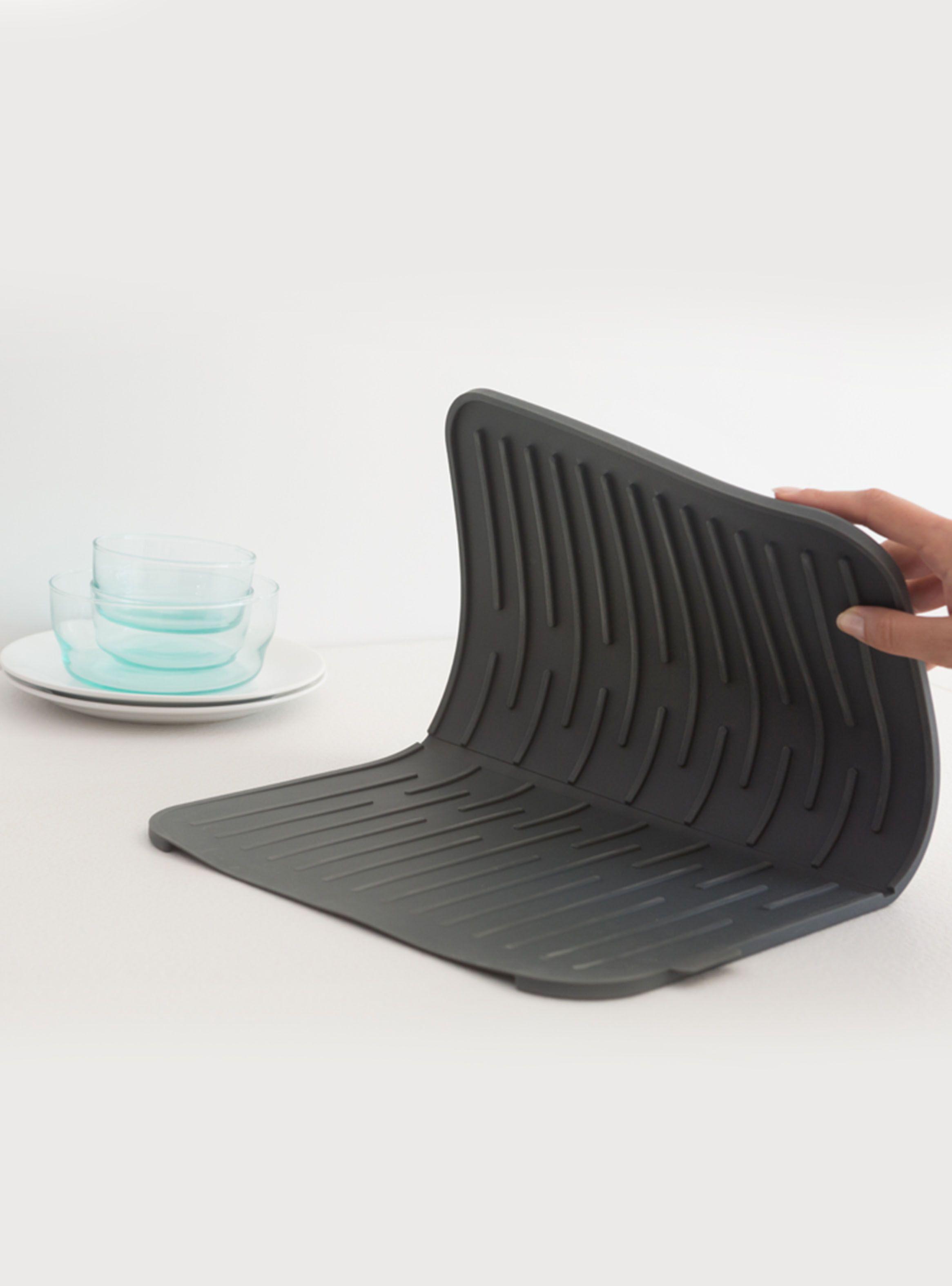 Bandeja Secaplatos Silicona Sinkside 44x32 cm Negro-2