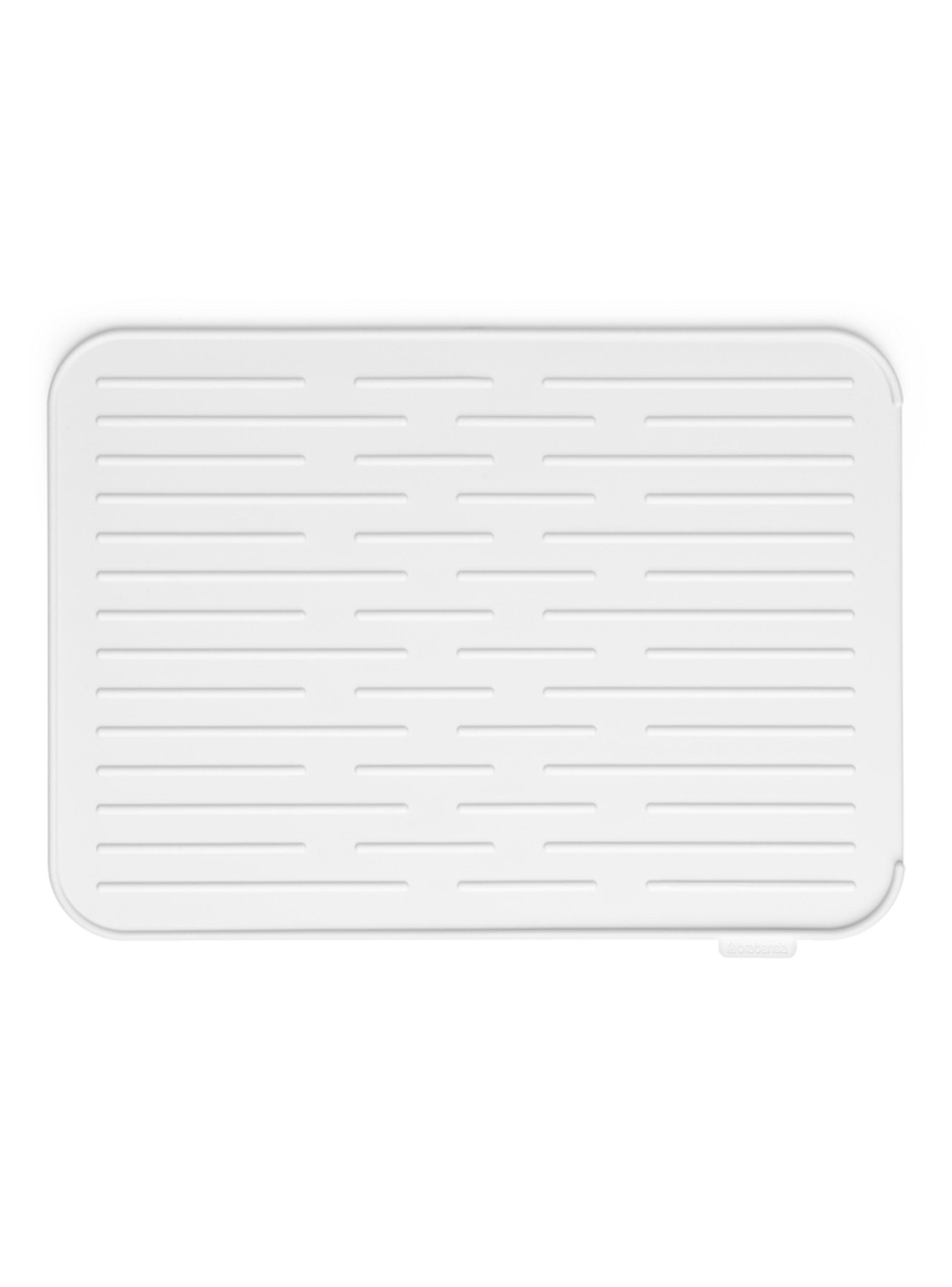 Bandeja Secaplatos Silicona Sinkside 44x32 cm Blanco-0