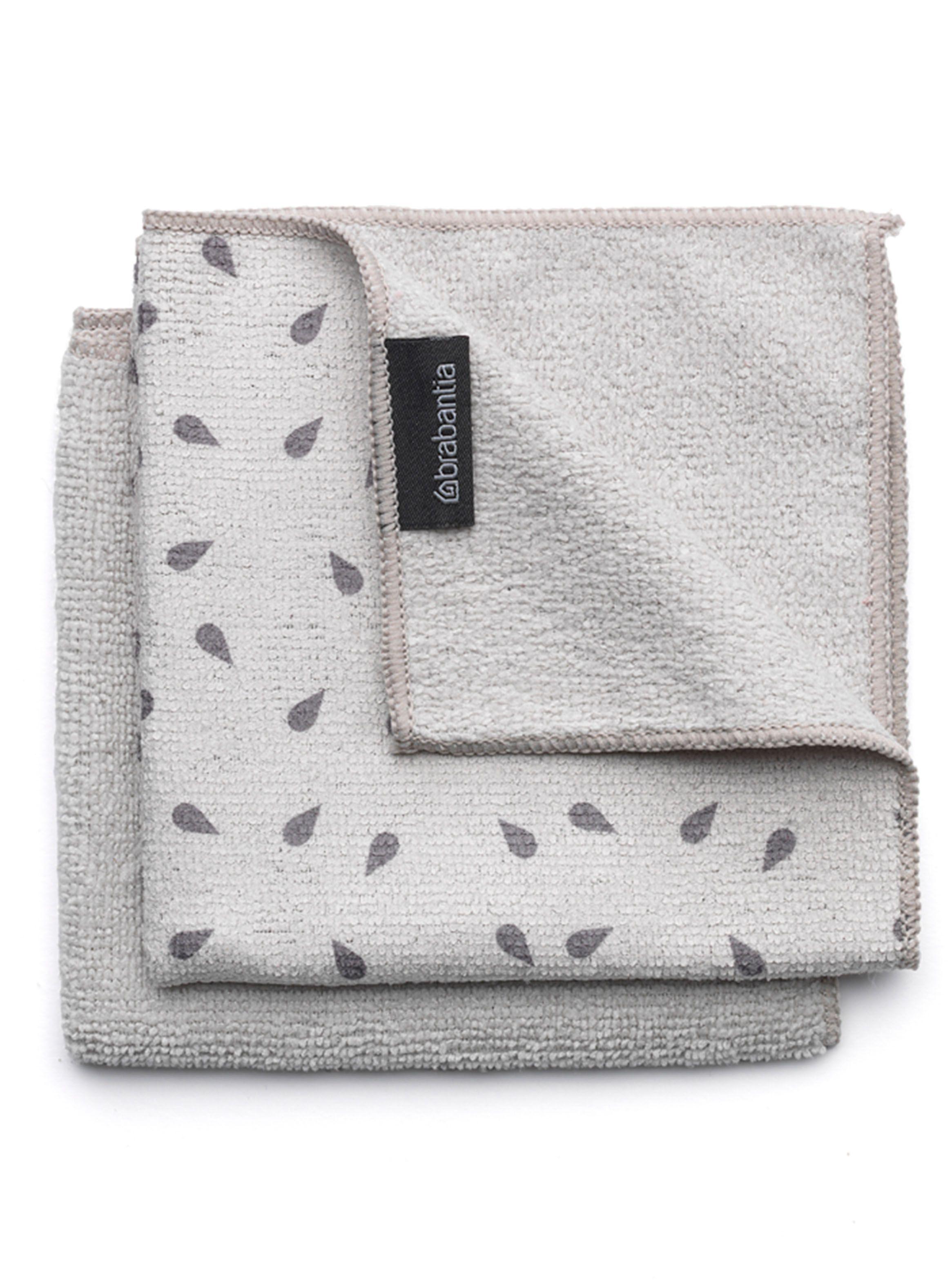 Set de 2 Paños de Microfibra Sinkside 30x30 cm Tejido-0