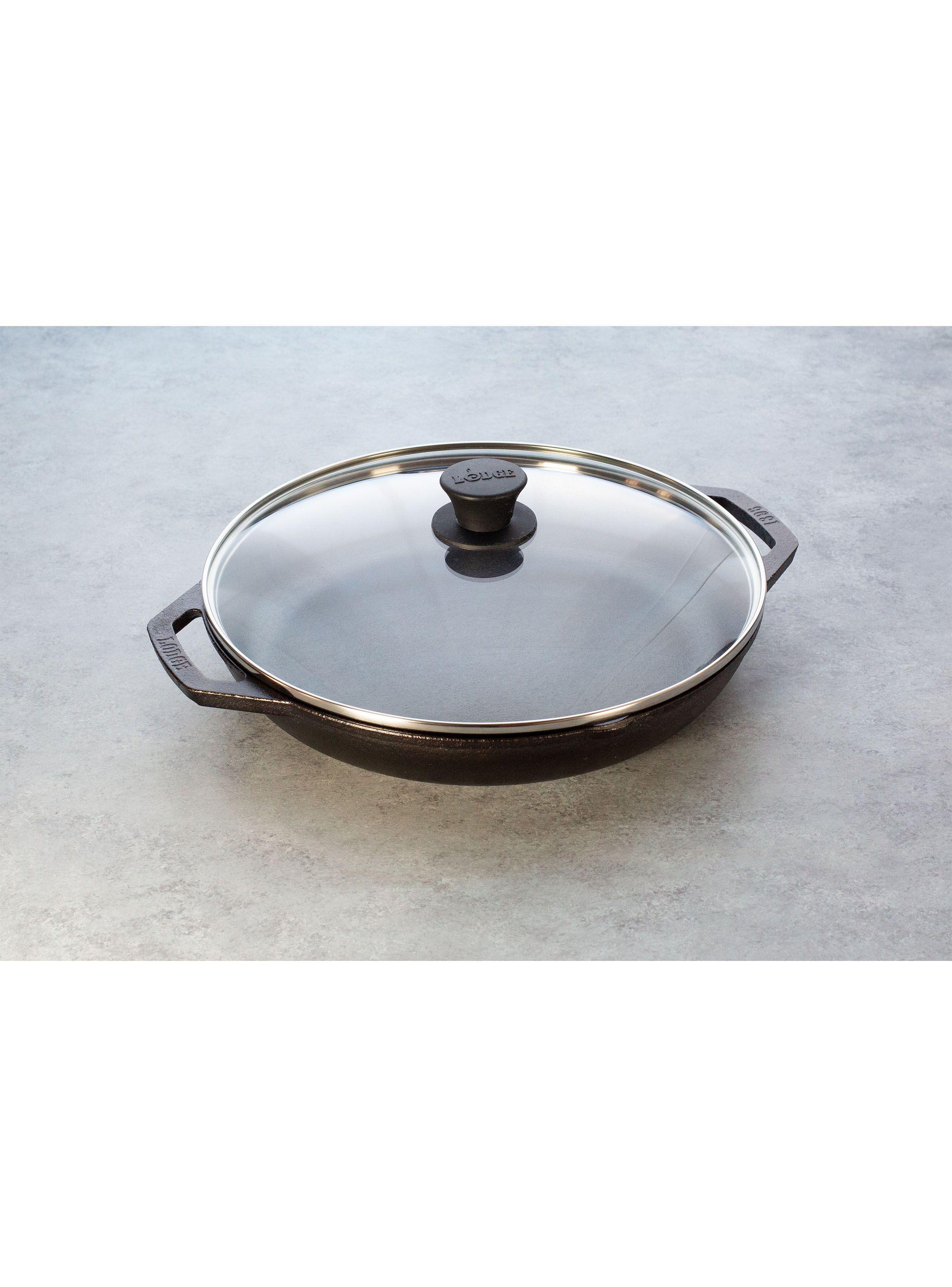 Sartén Doble Asa con Tapa de Vidrio-2