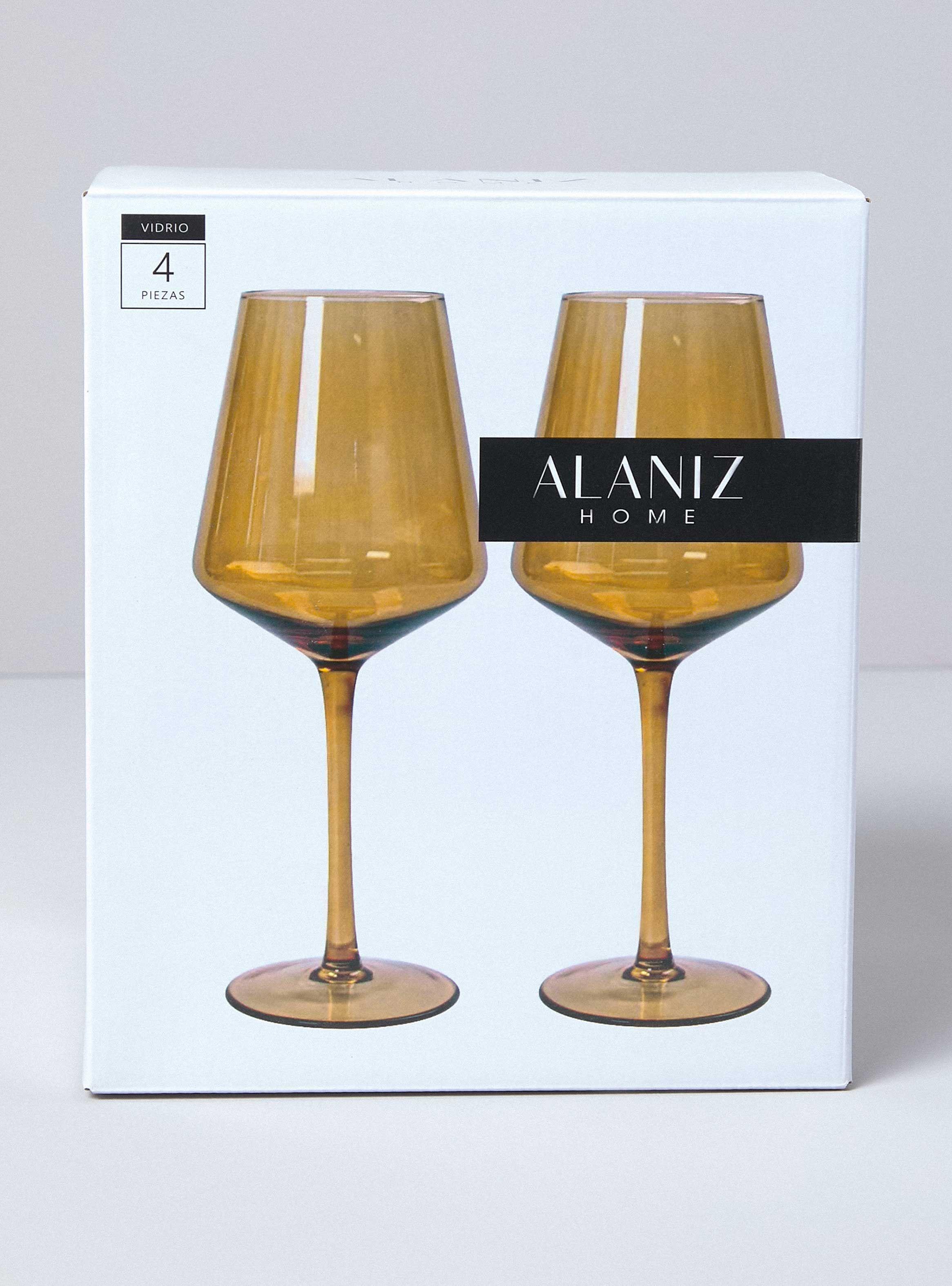 Set 4 Copas Vino Ambar 480 ml-3