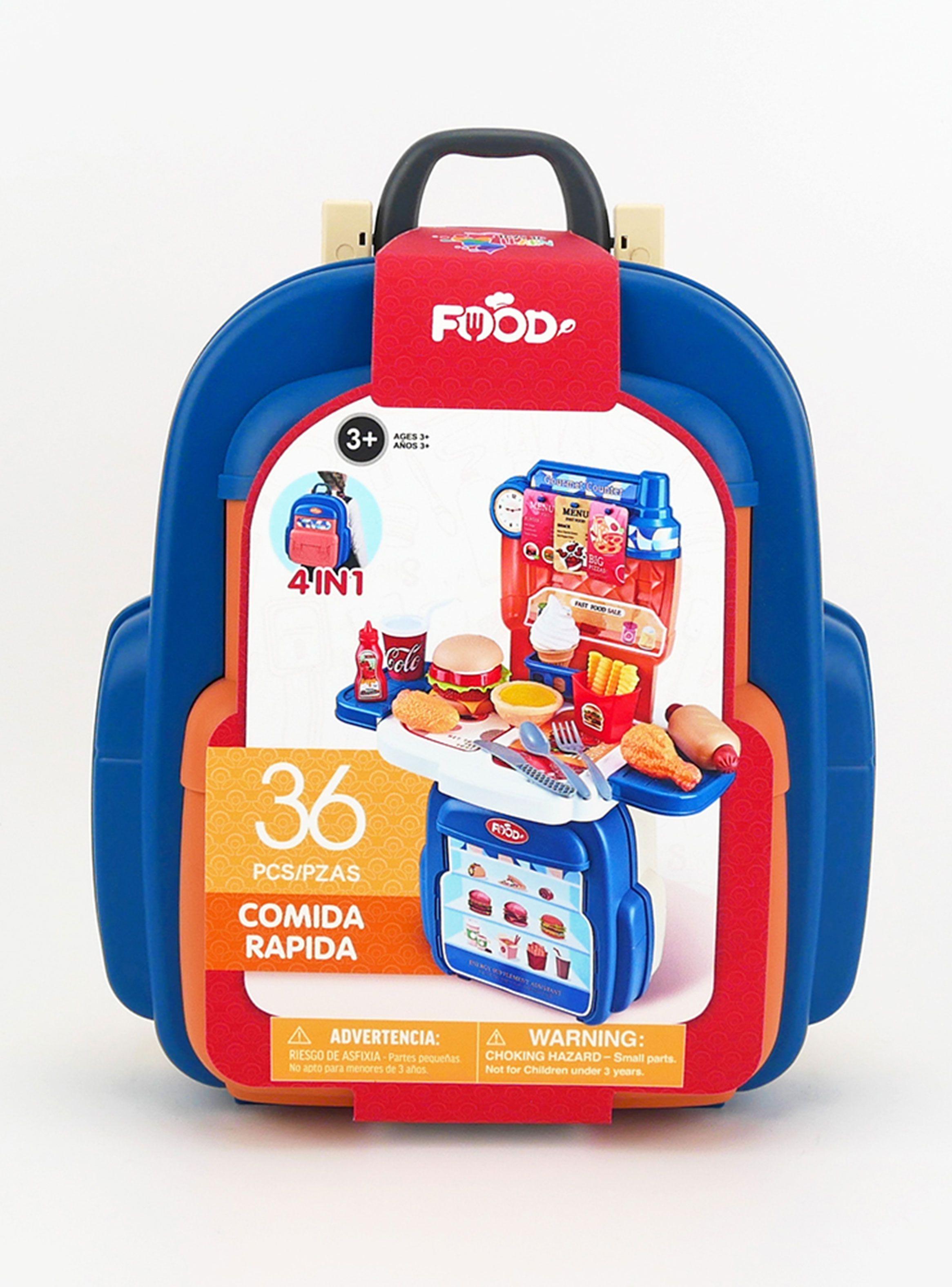 Juguete Mini Hogar  4 en 1 Comida Rápida-1