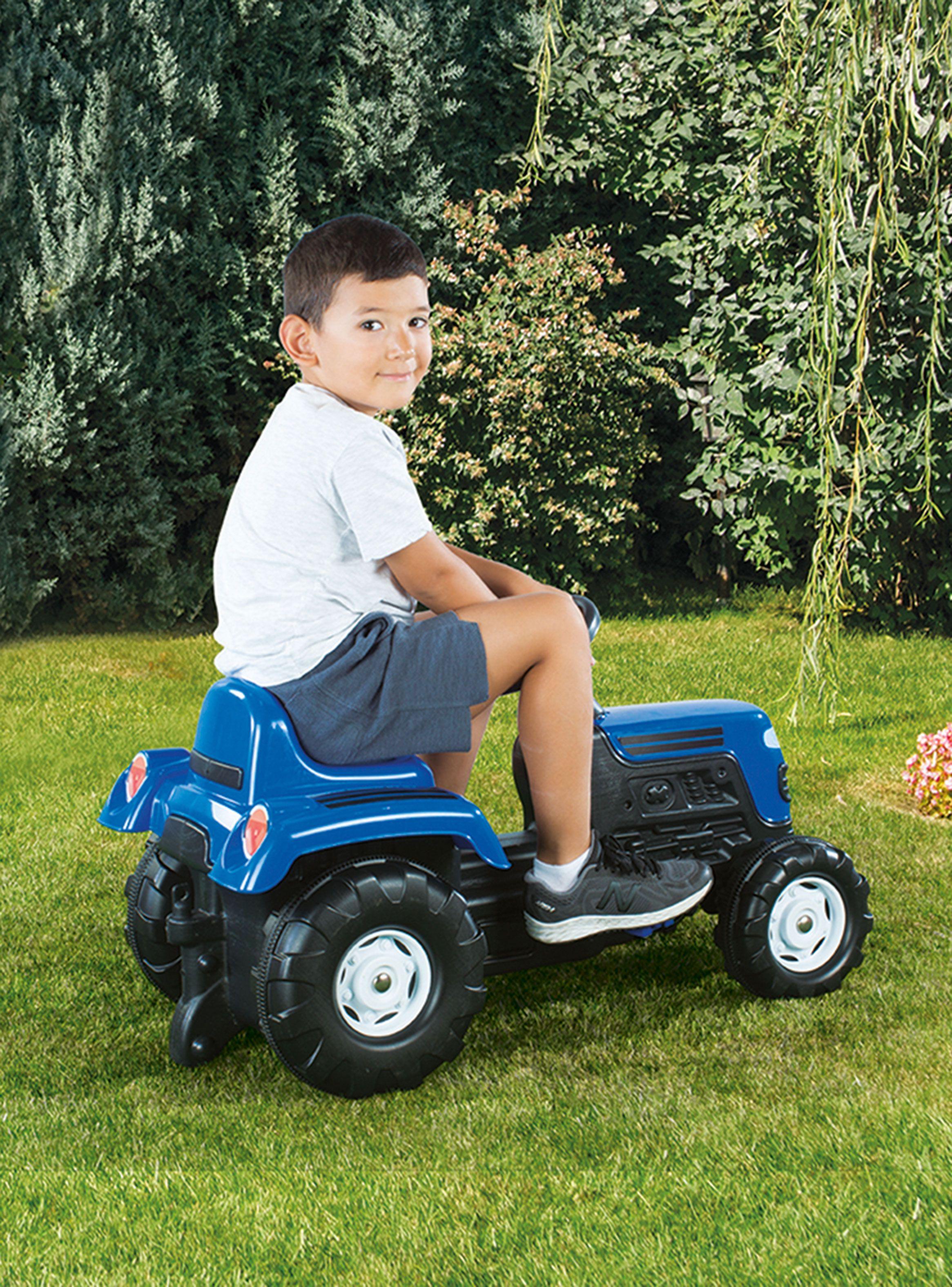 Tractor a Pedales Operated Azul-7