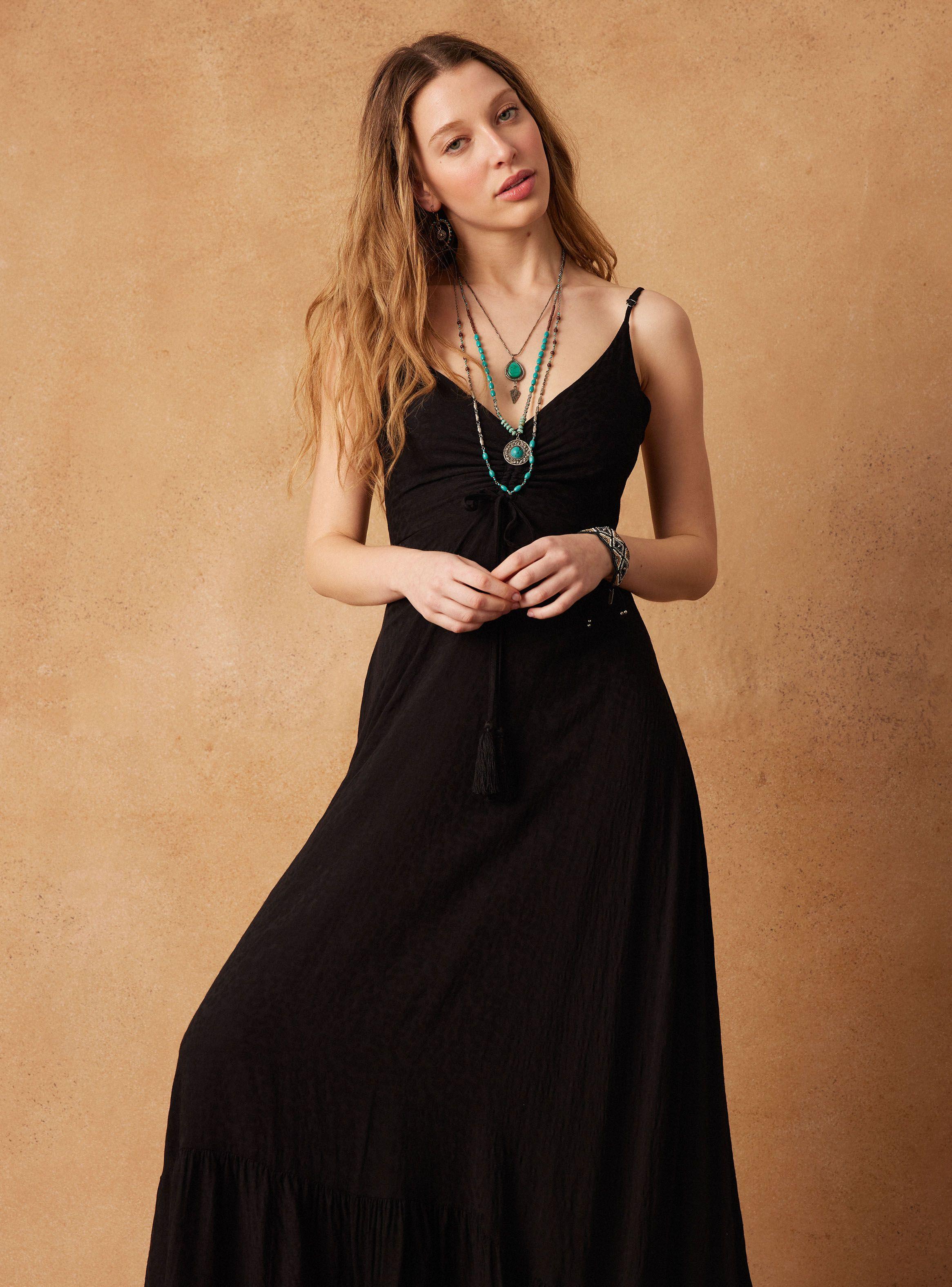 Vestido con Lazos en Espalda-0