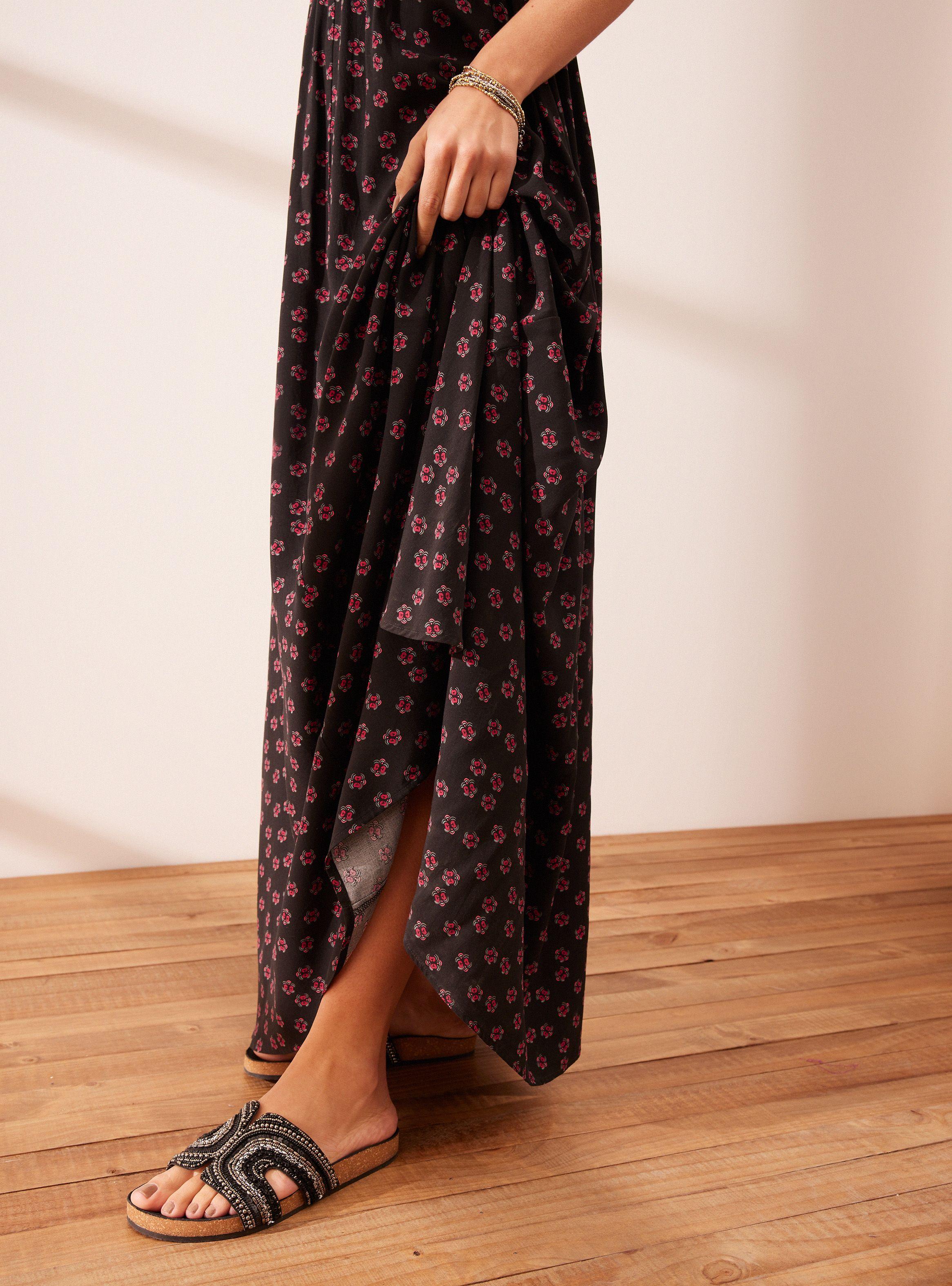 Vestido Estampado Localizado-3