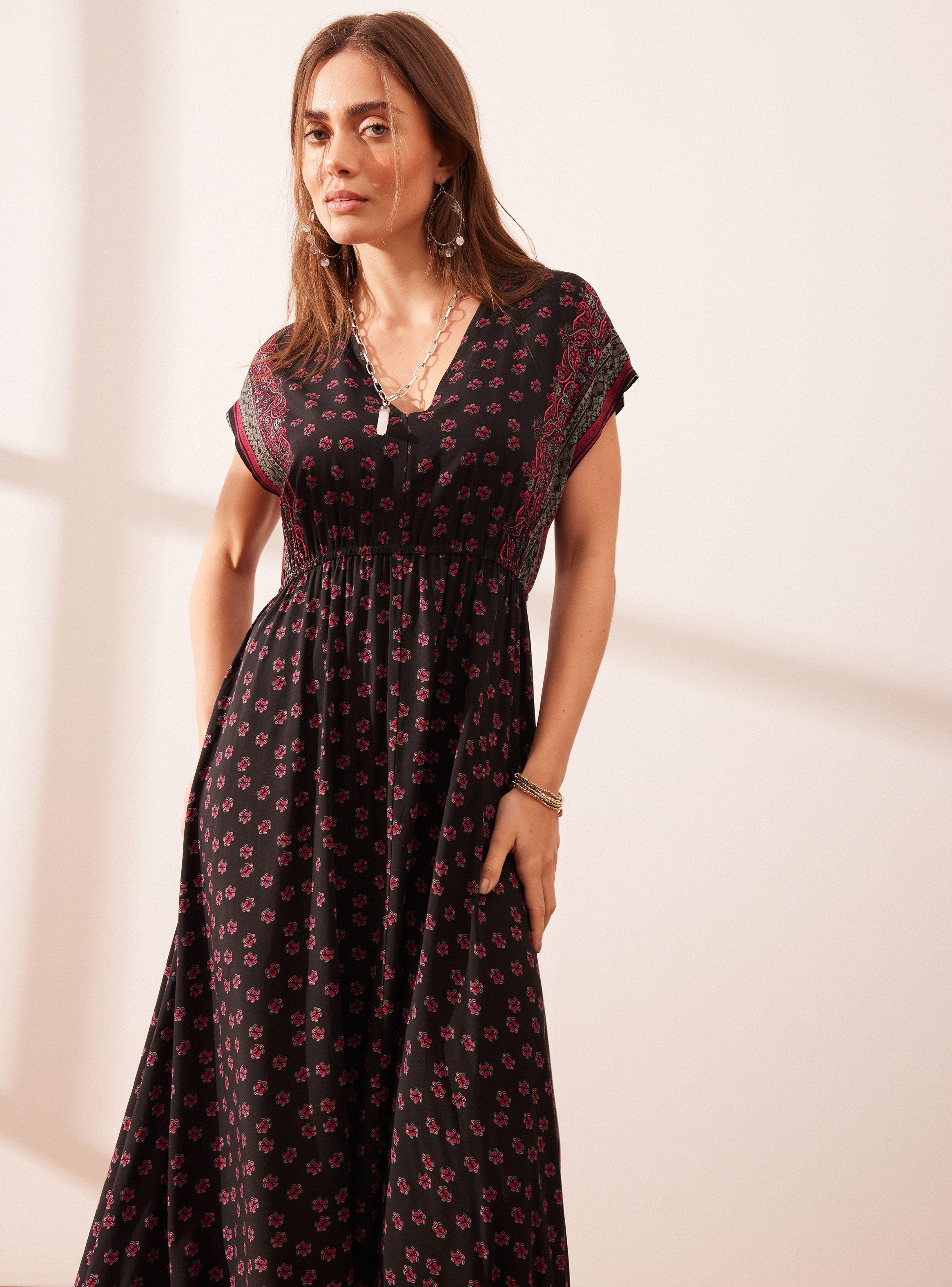 Vestido Estampado Localizado-4