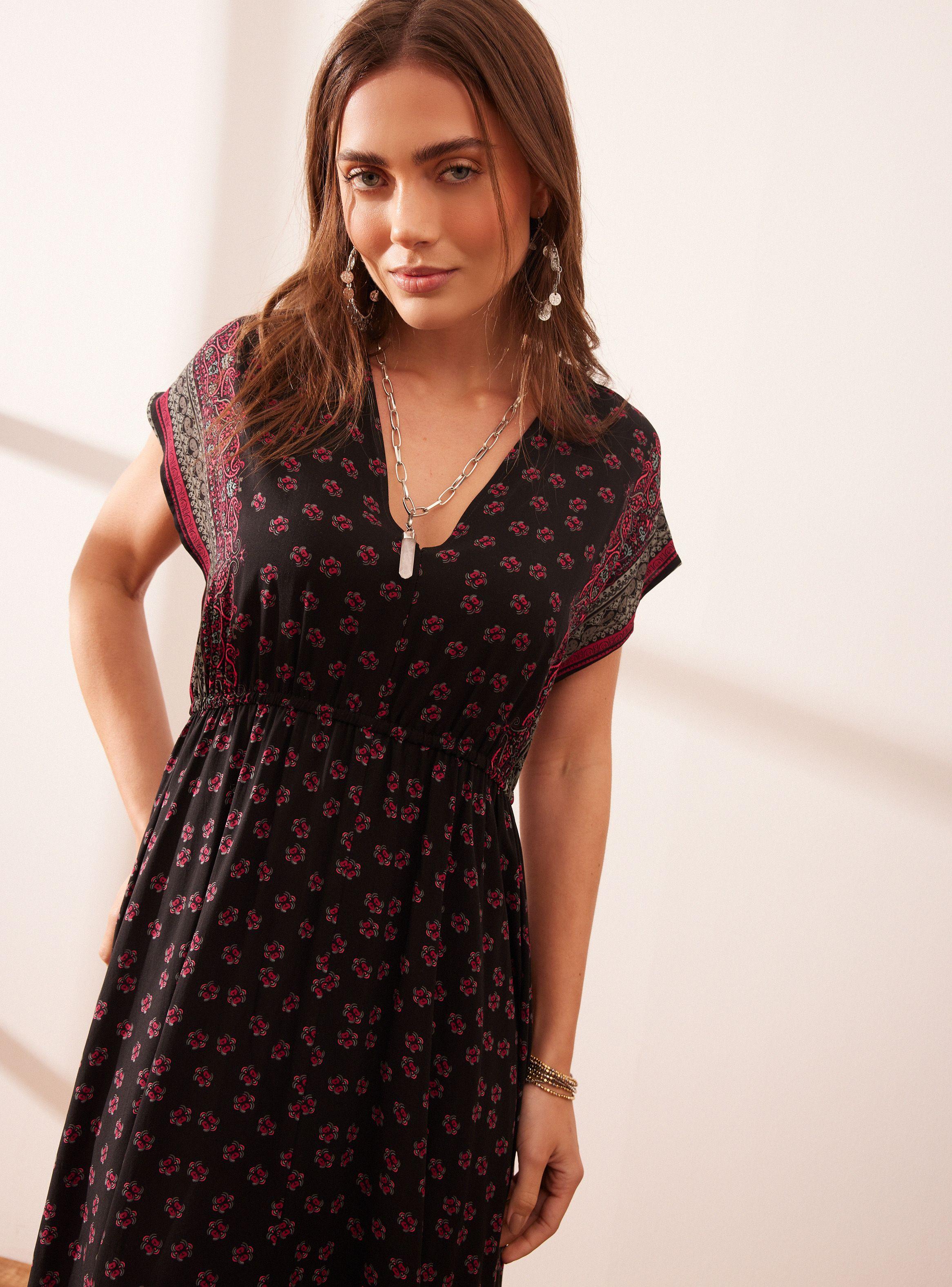 Vestido Estampado Localizado-2