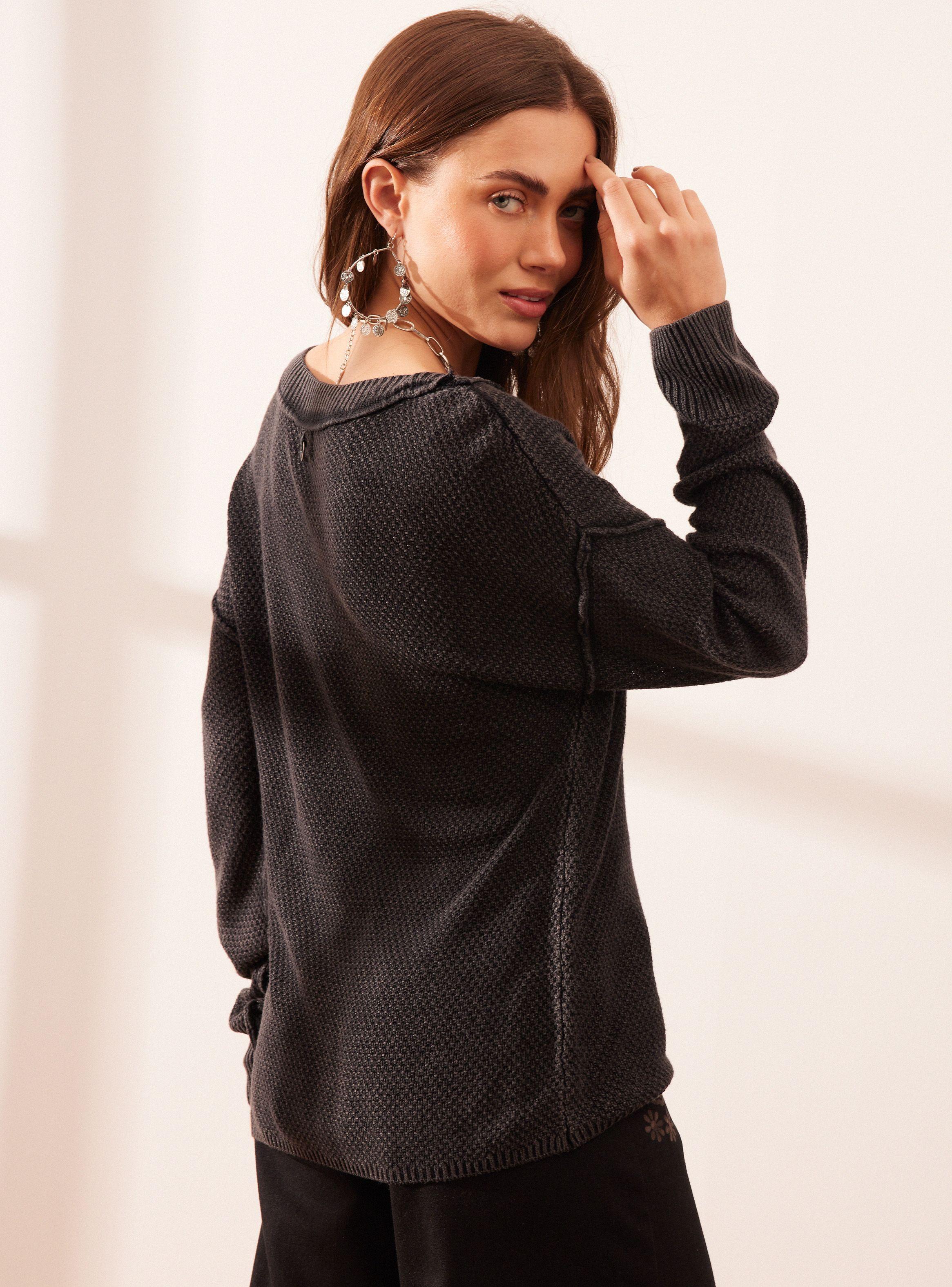 Sweater Tejido con Hilo de Lurex-1