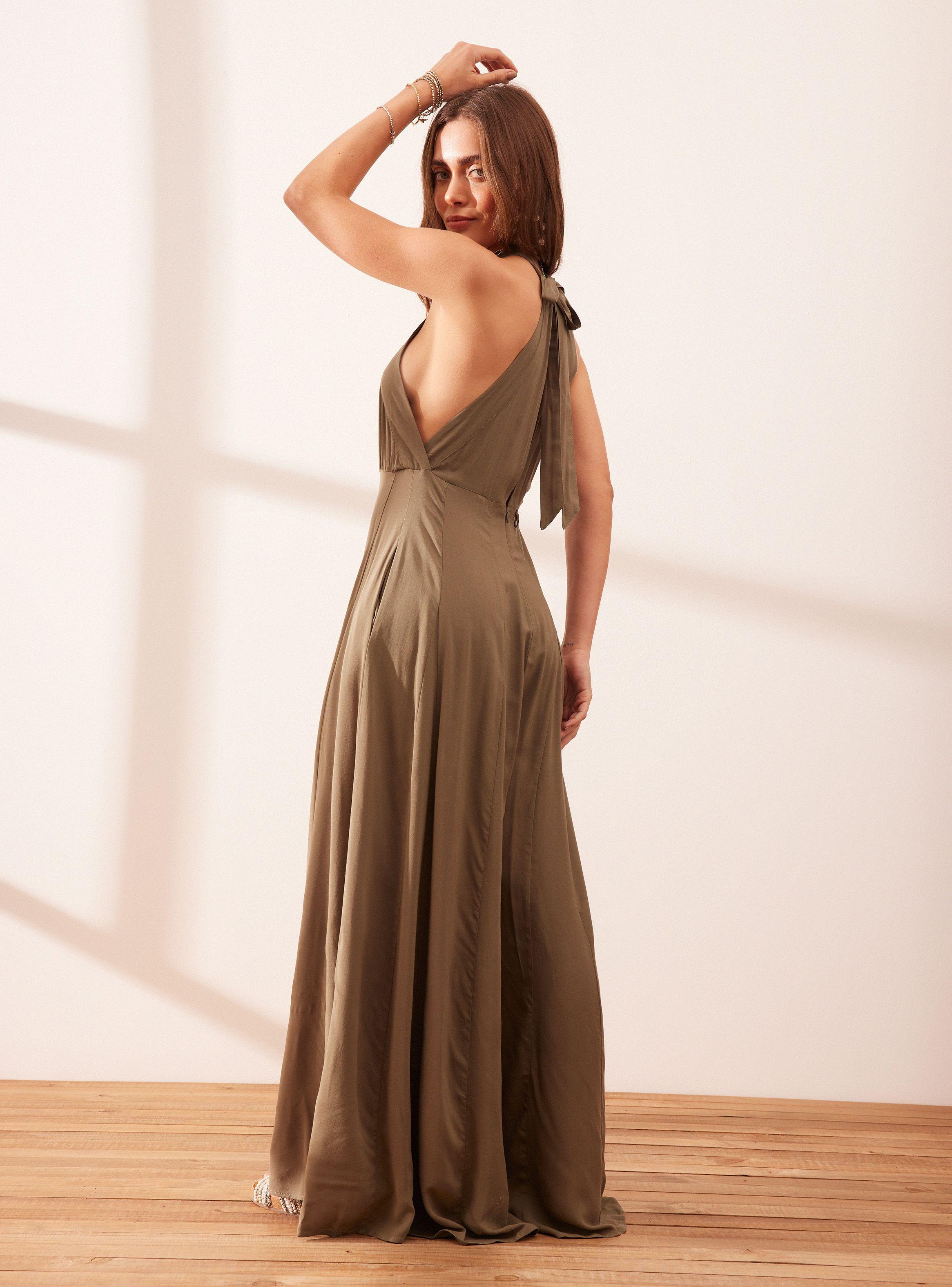 Vestido Enterito Liso y Estampado-1