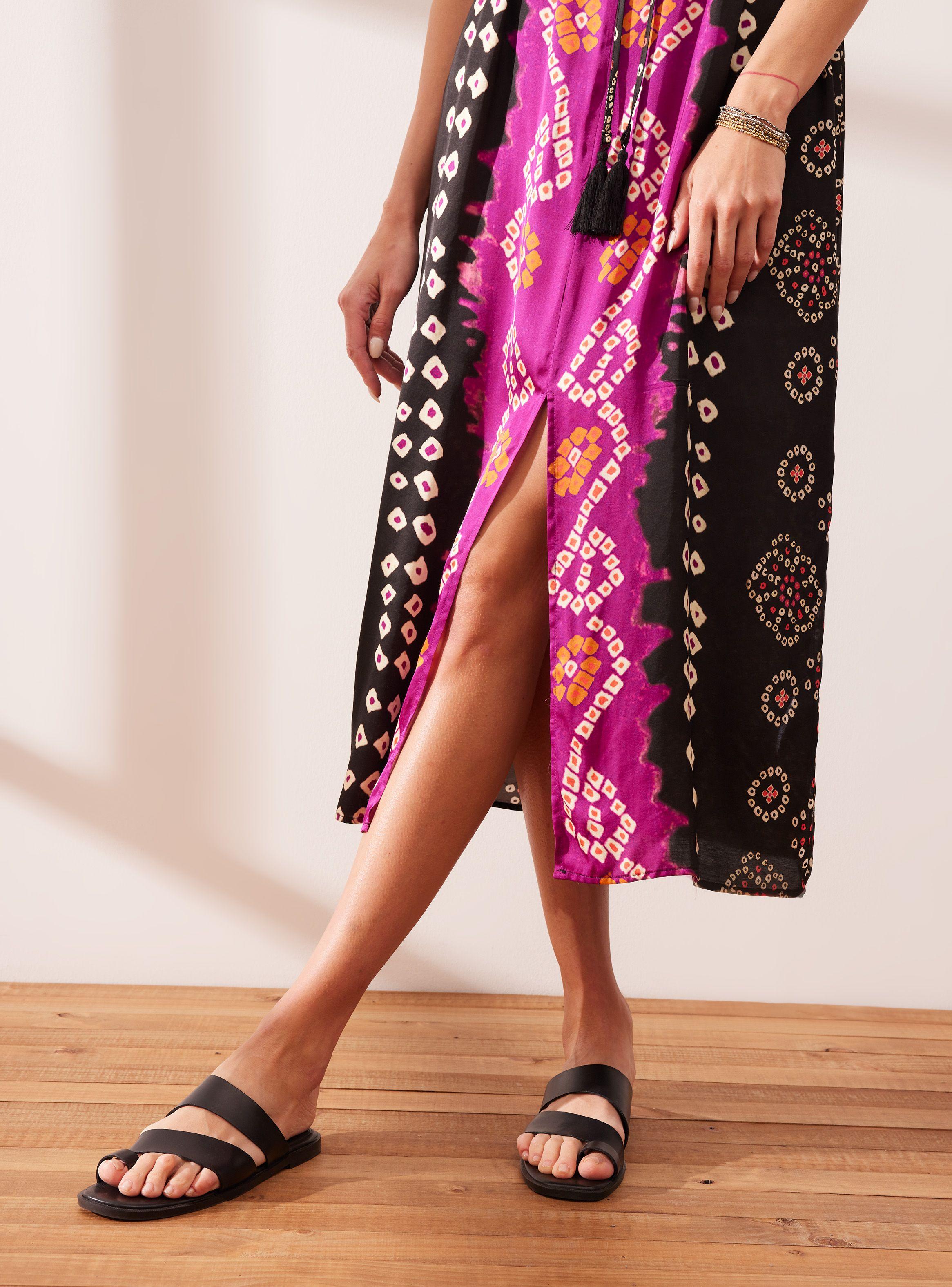 Vestido Estampado Shibori-3