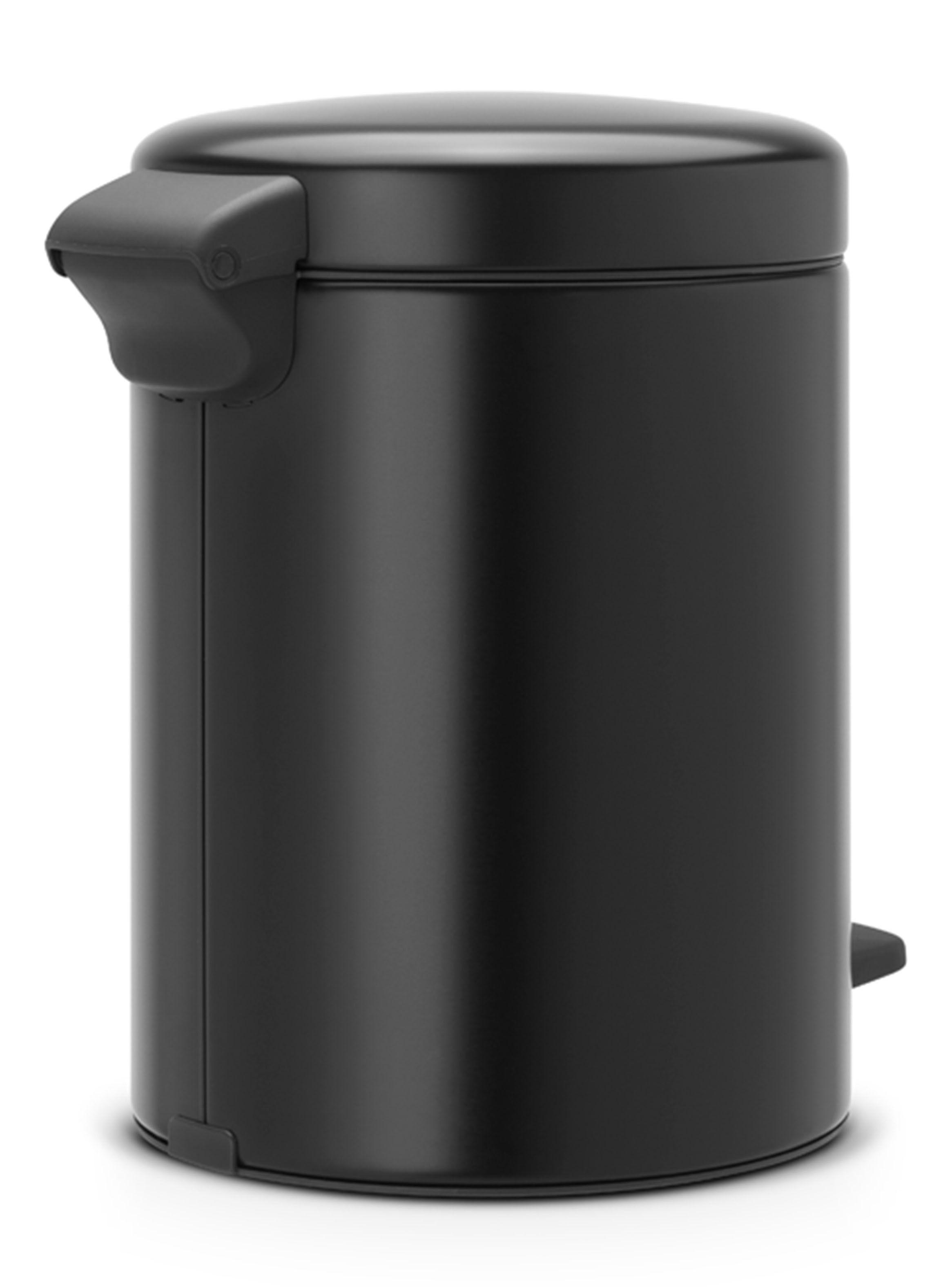 Basurero Pedal NewIcon 5 Litros Negro-2