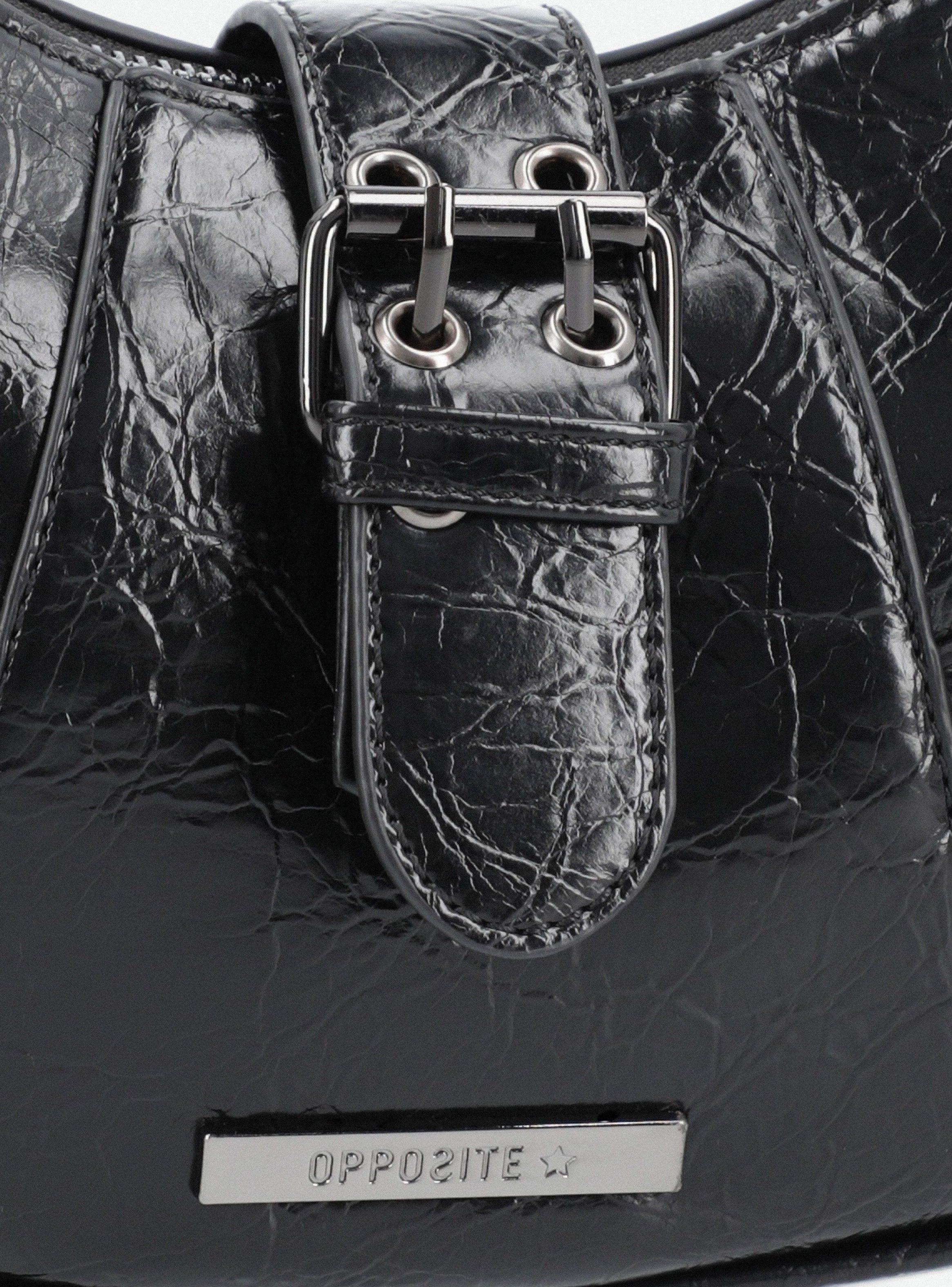 Cartera Bandolera con Hebillas Metálicas-6