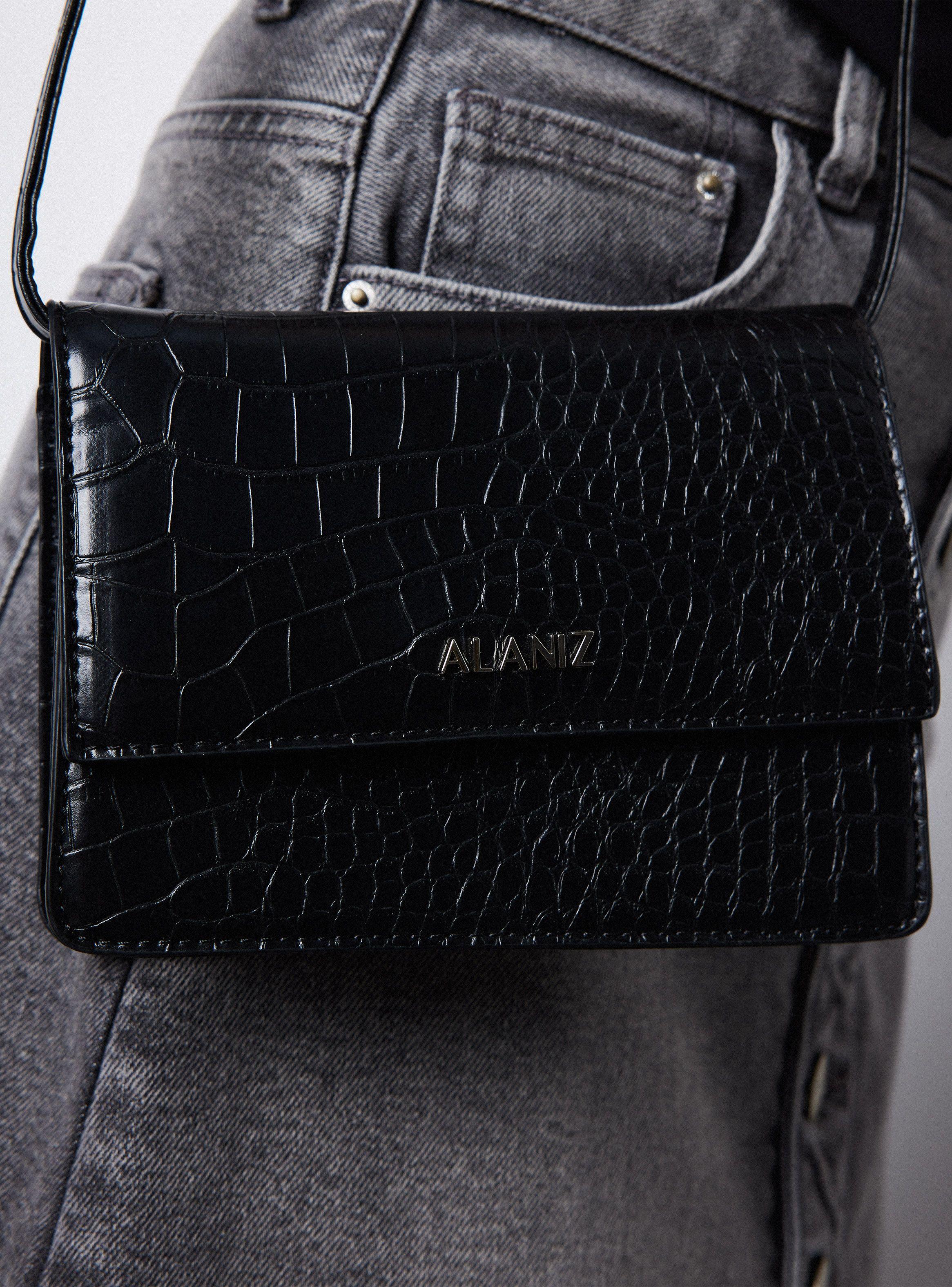 Billetera Cocodrilo en Relieve-1