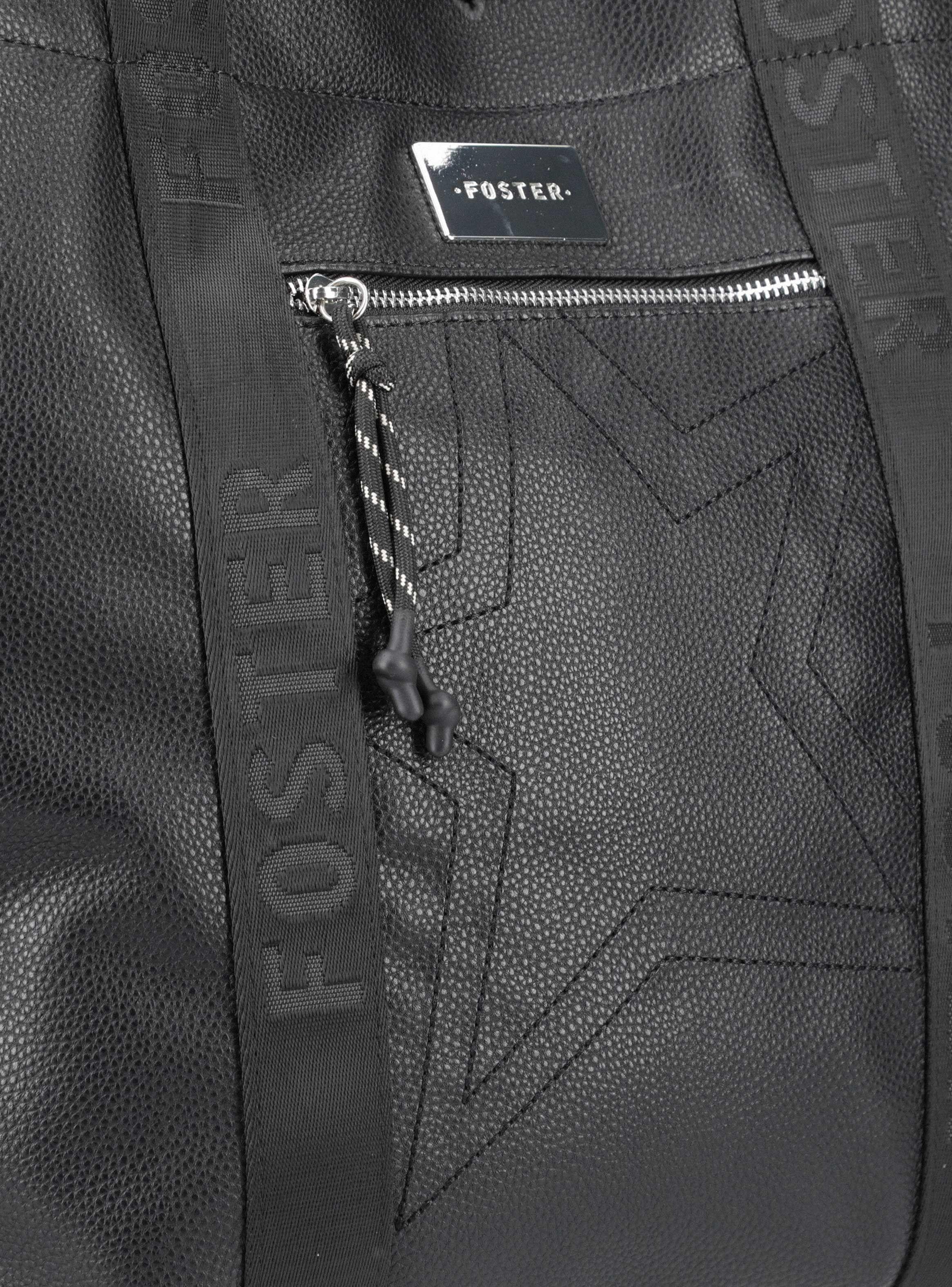 Cartera Tote de Cuero Sintético con Detalle Estrella-6