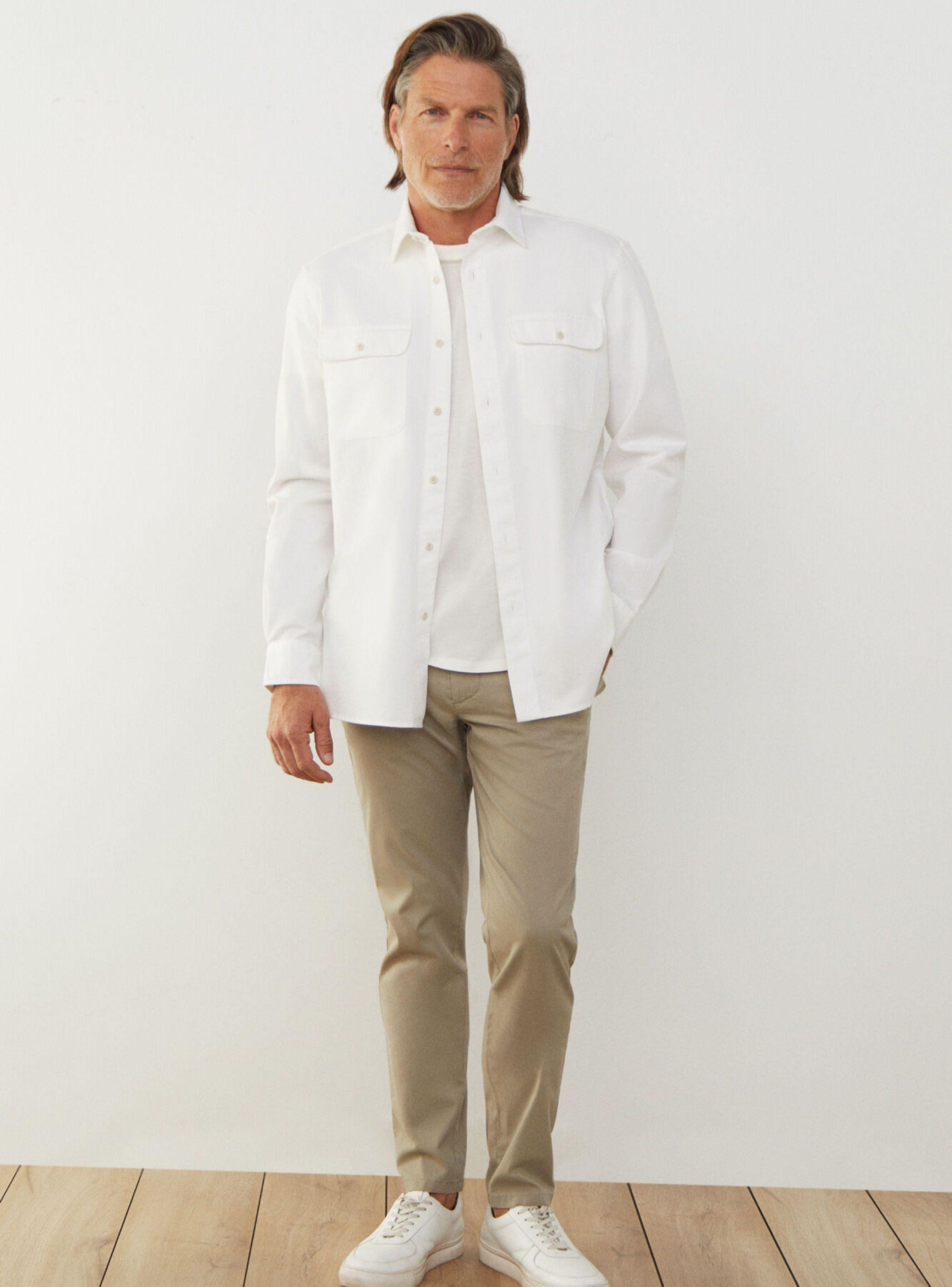 Camisa Clásica Lisa-4