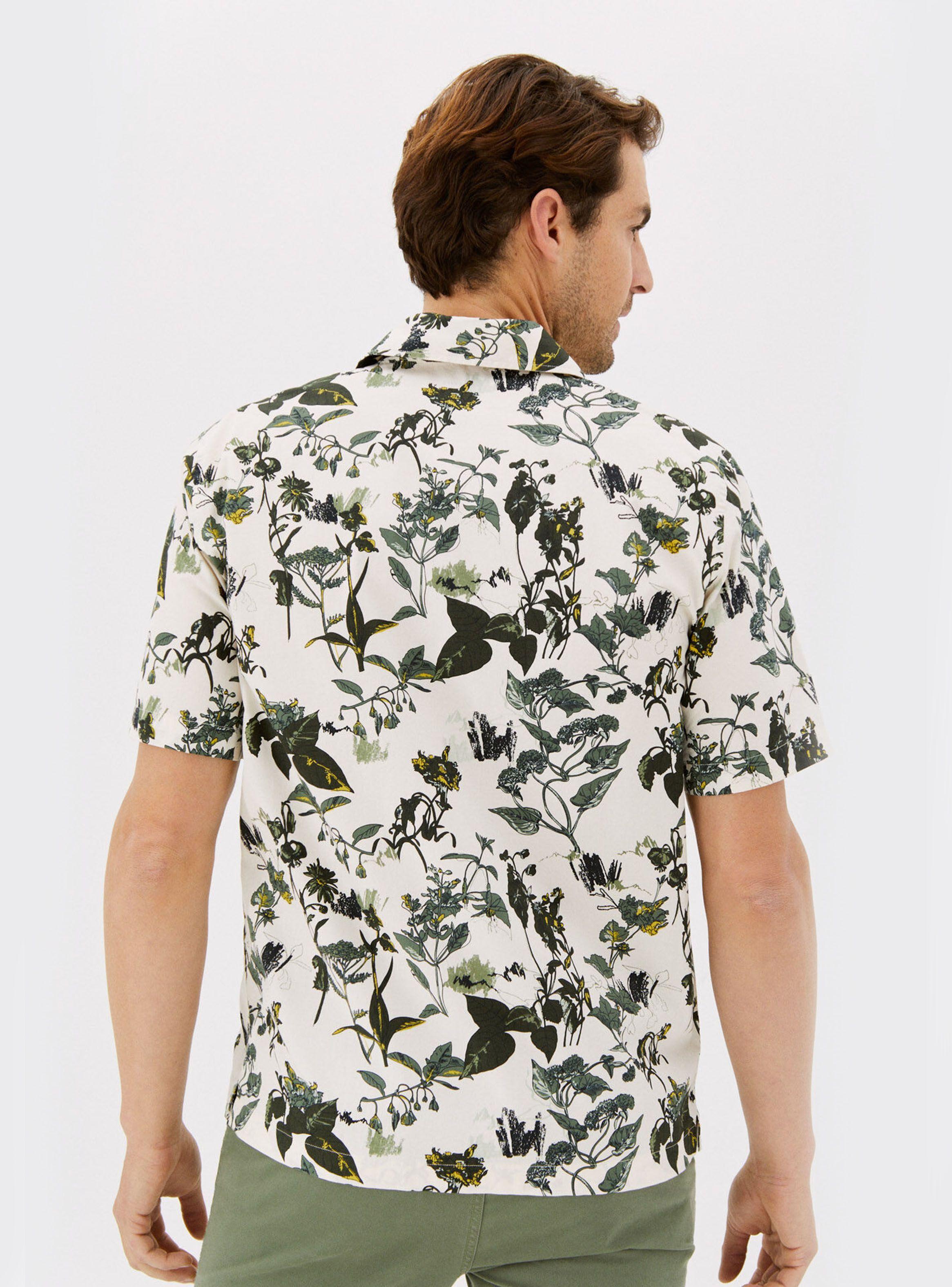 Camisa Print Natural-1