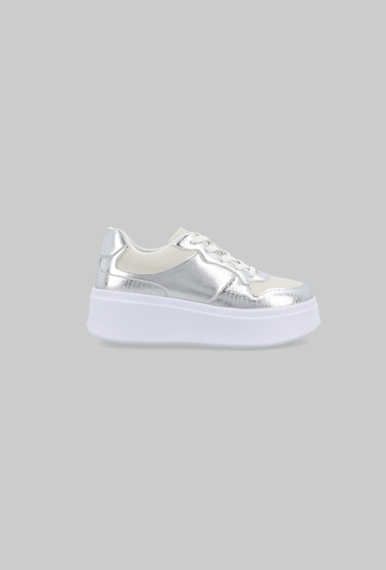 Zapatilla Urbana Diseño con Plataforma Mujer-4